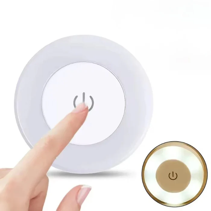 Rechargeable LED Touch Night Light USB Magnetic Wall Lamp Dimmable Portable - Image 9