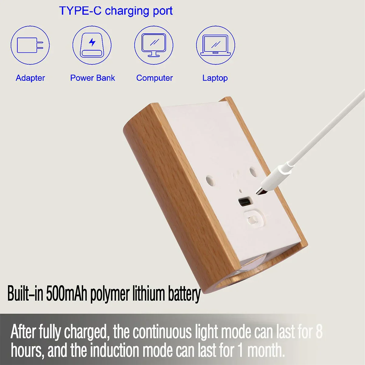 Rechargeable Motion Sensor Wall Light - Image 3