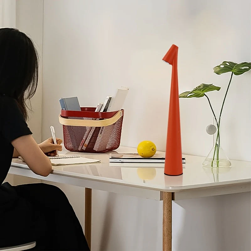 Rechargeable Touch LED Table Lamp – 3 Color Dimmable Light for Reading & Bedroom - Image 6