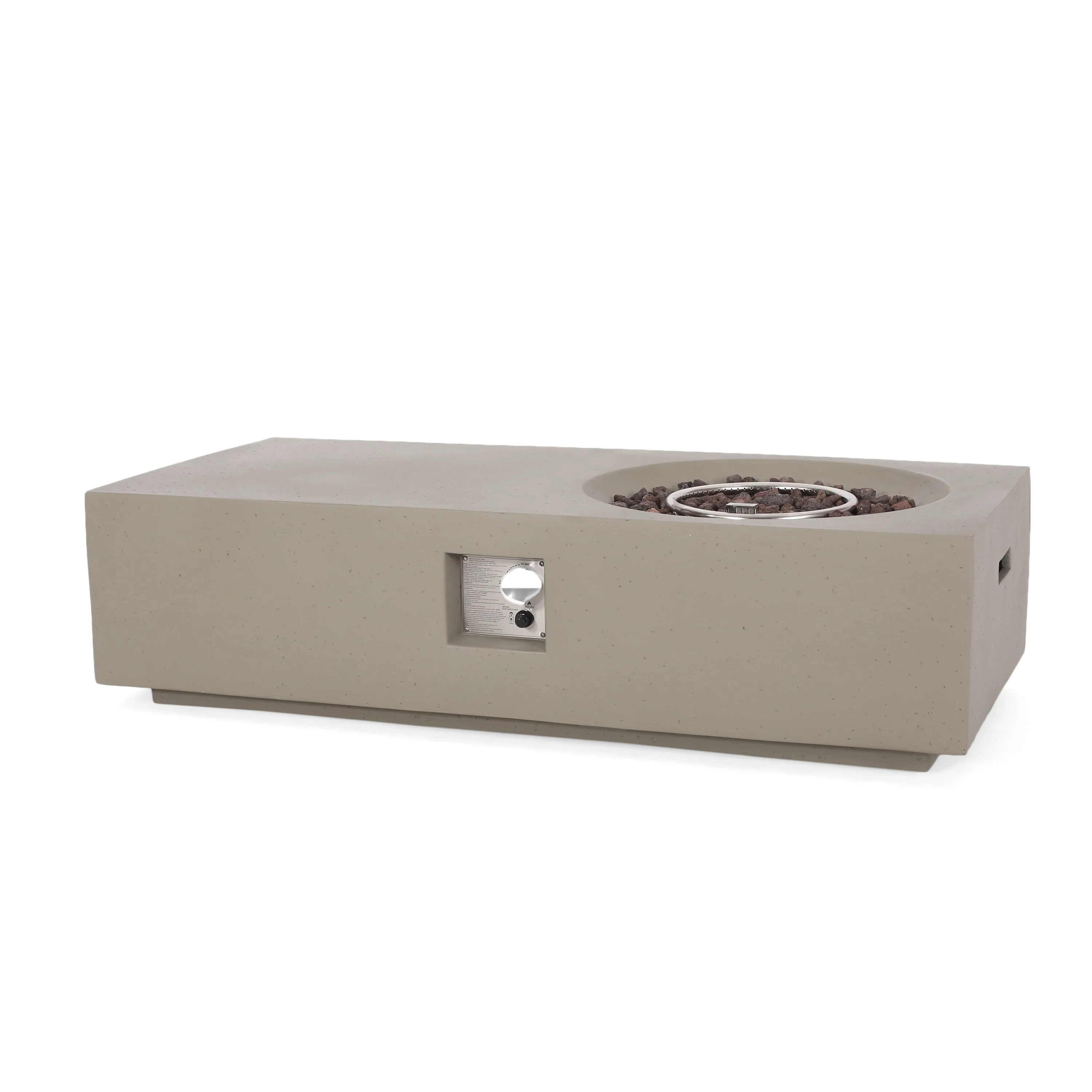Rectangle 14.75' MGO Fire Pit - 50,000 BTU - Image 10