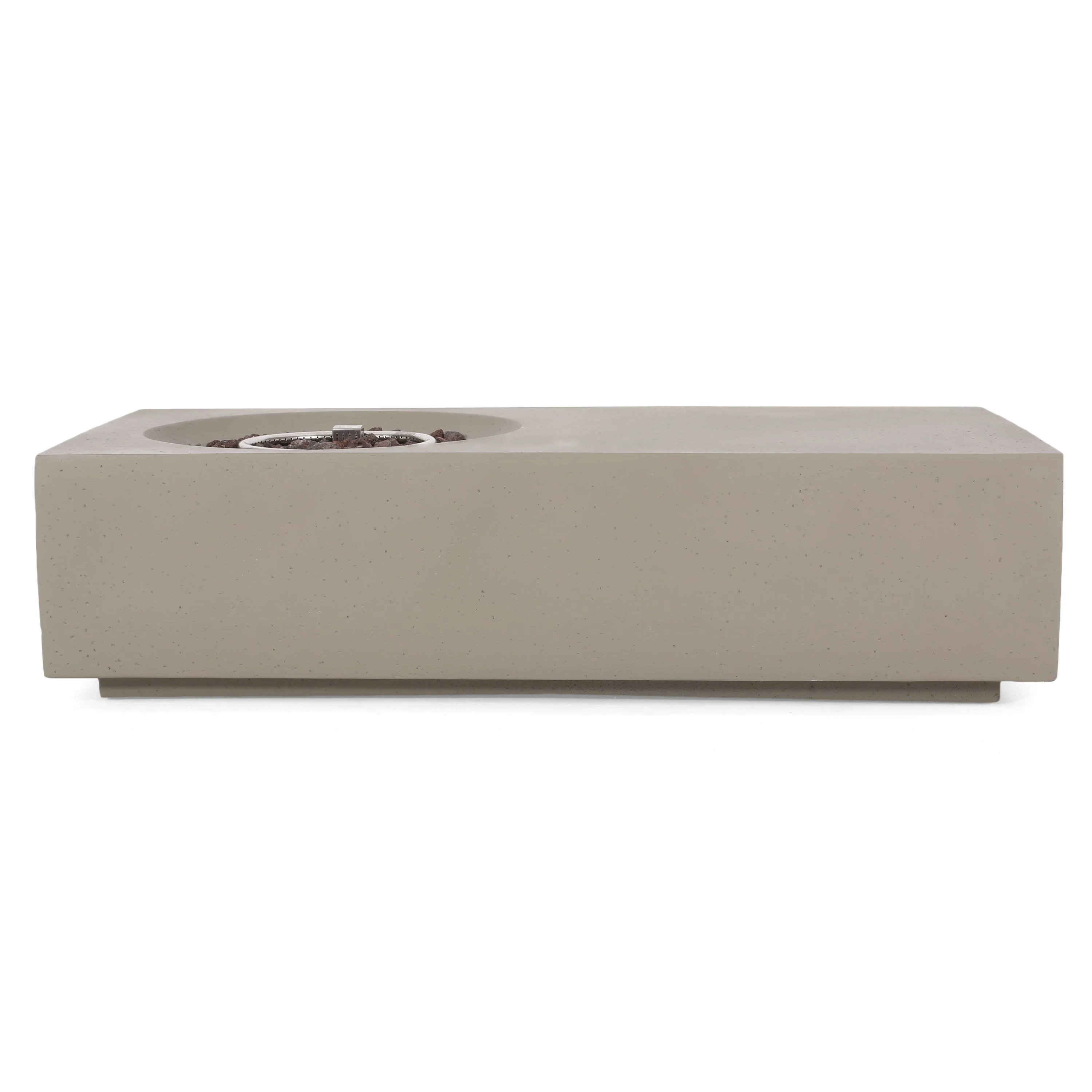 Rectangle 14.75' MGO Fire Pit - 50,000 BTU - Image 15