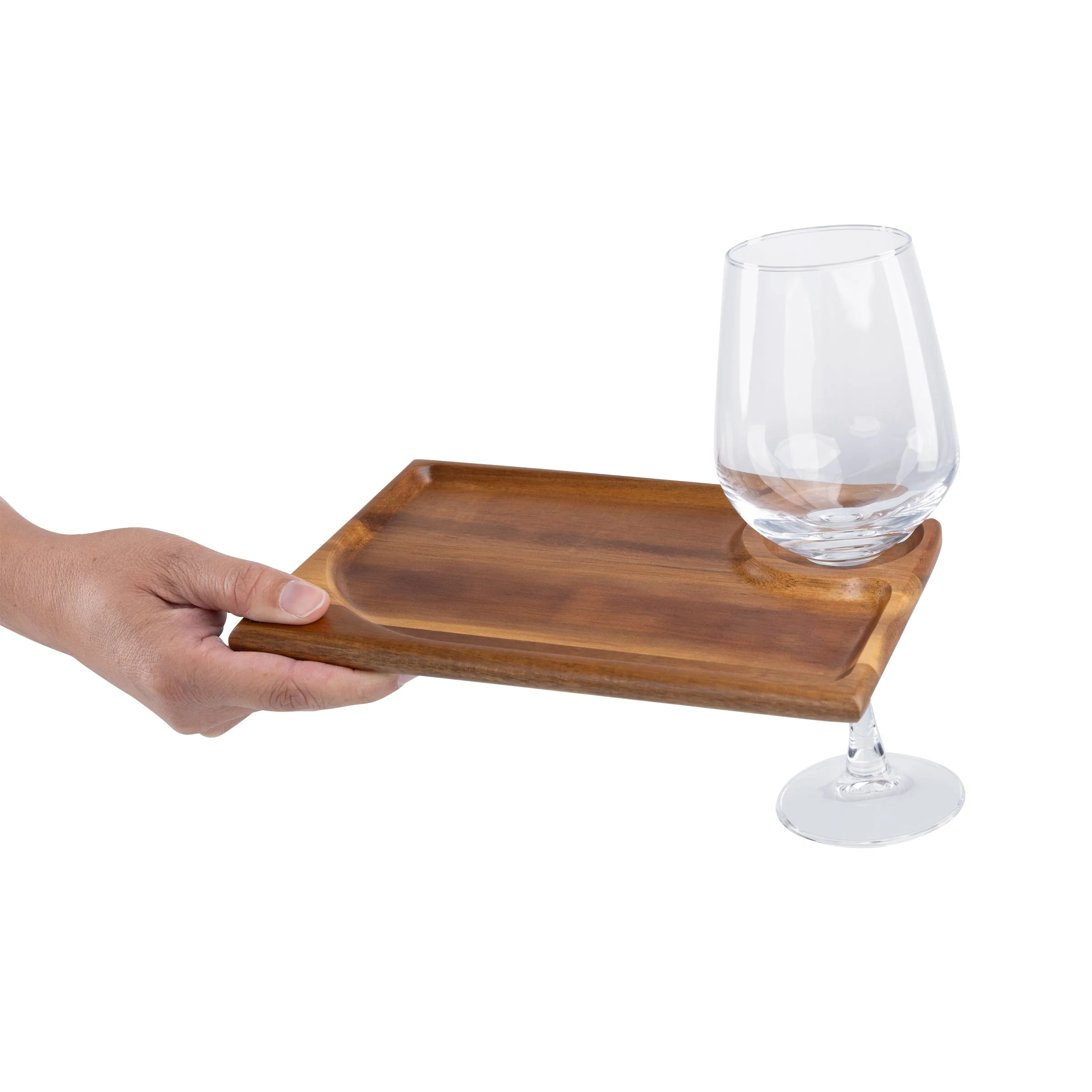 Rectangle Wine Appetizer Plate Set of 4 - Image 8