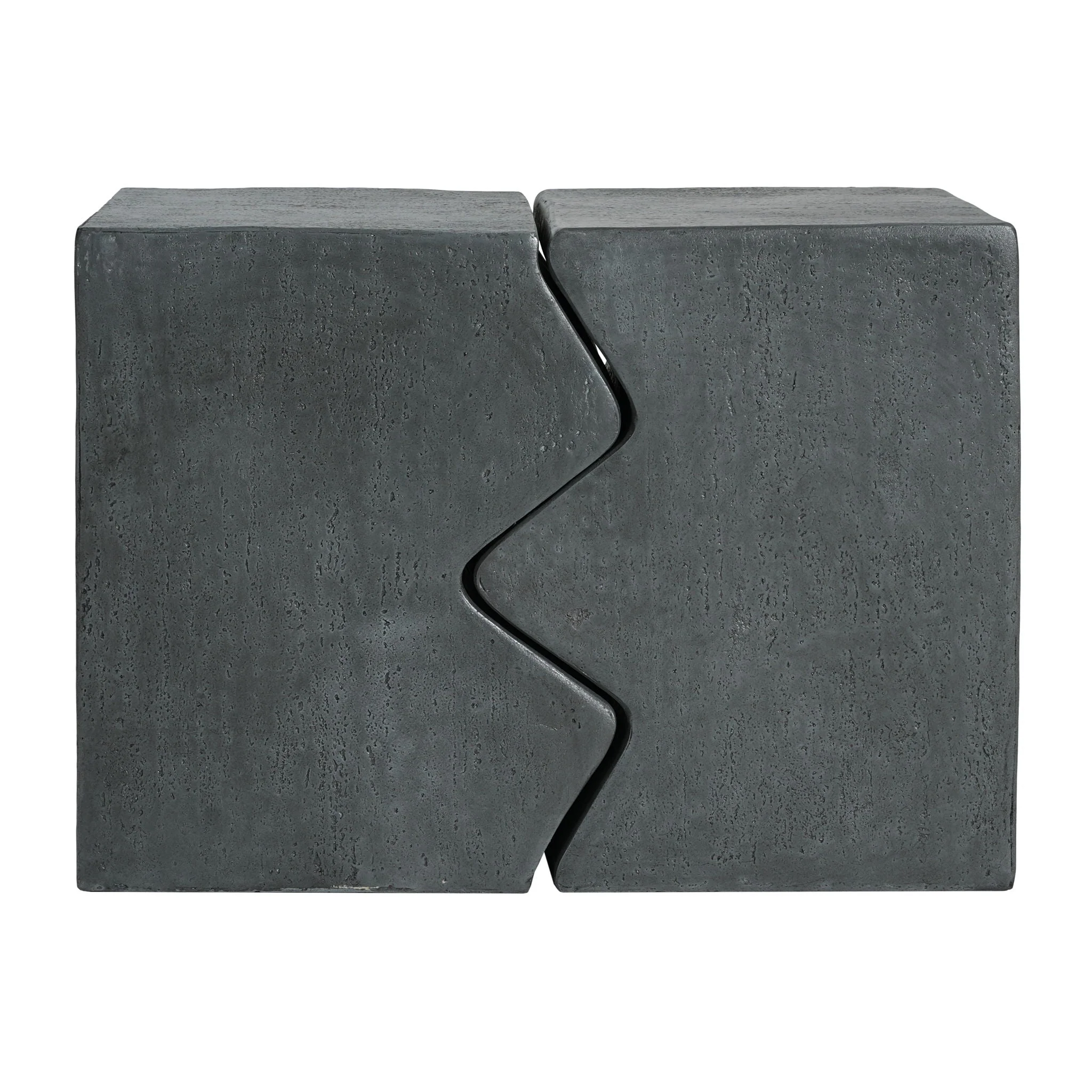 Rectangular Outdoor Indoor Accent Side Table (Set of 2) - Image 2