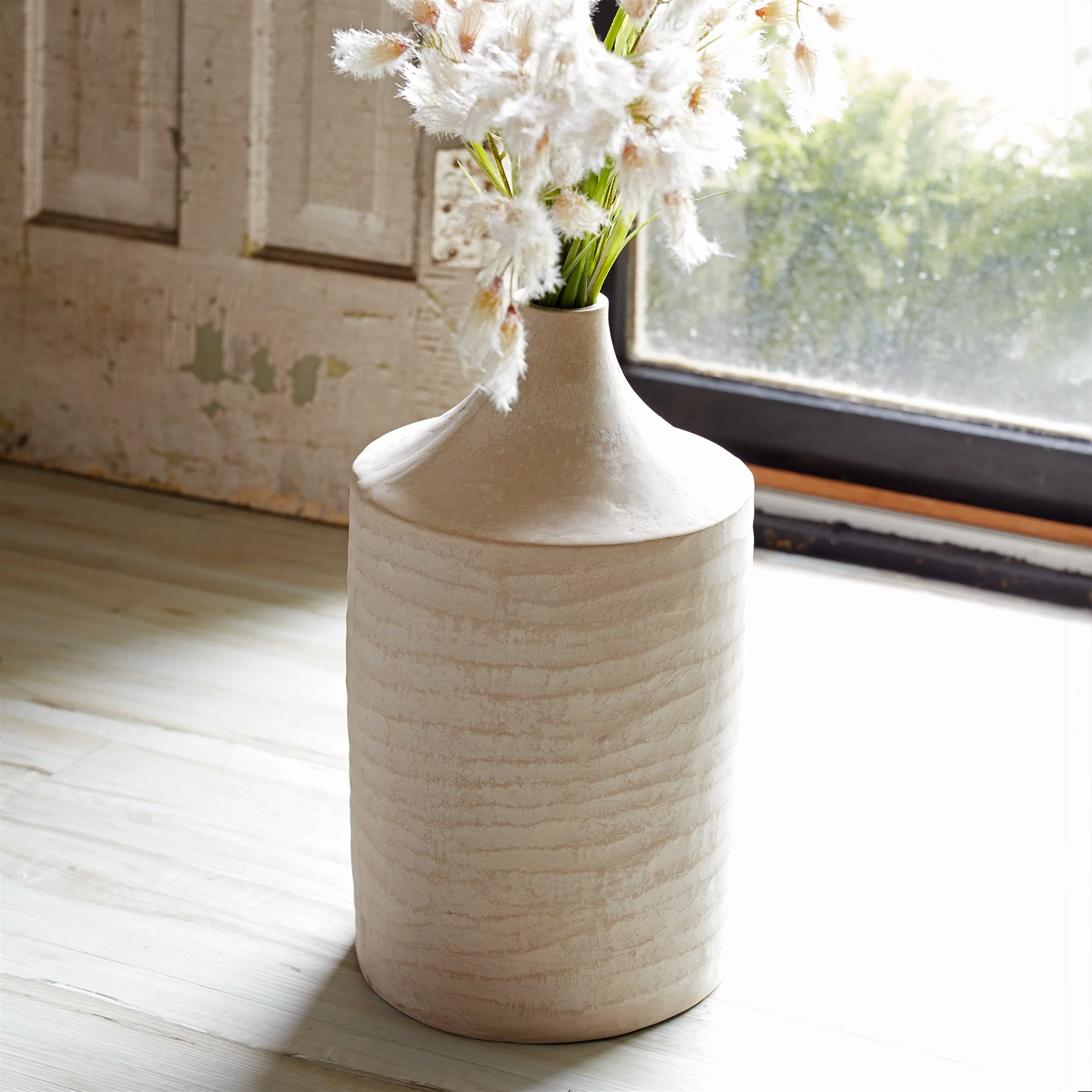 Recycled Paper Chalk Vase 18"h - Image 2