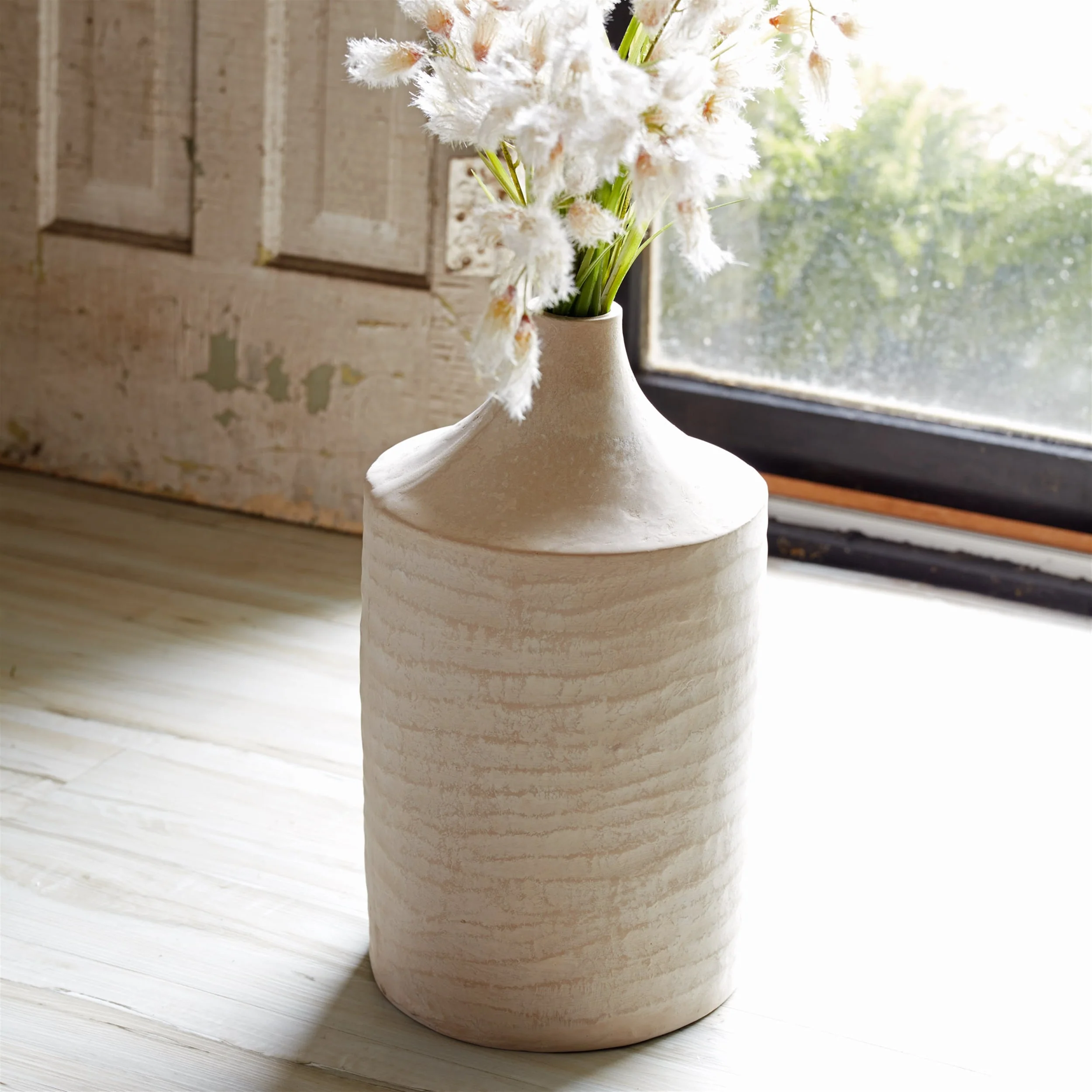 Recycled Paper Chalk Vase 18"h - Image 4