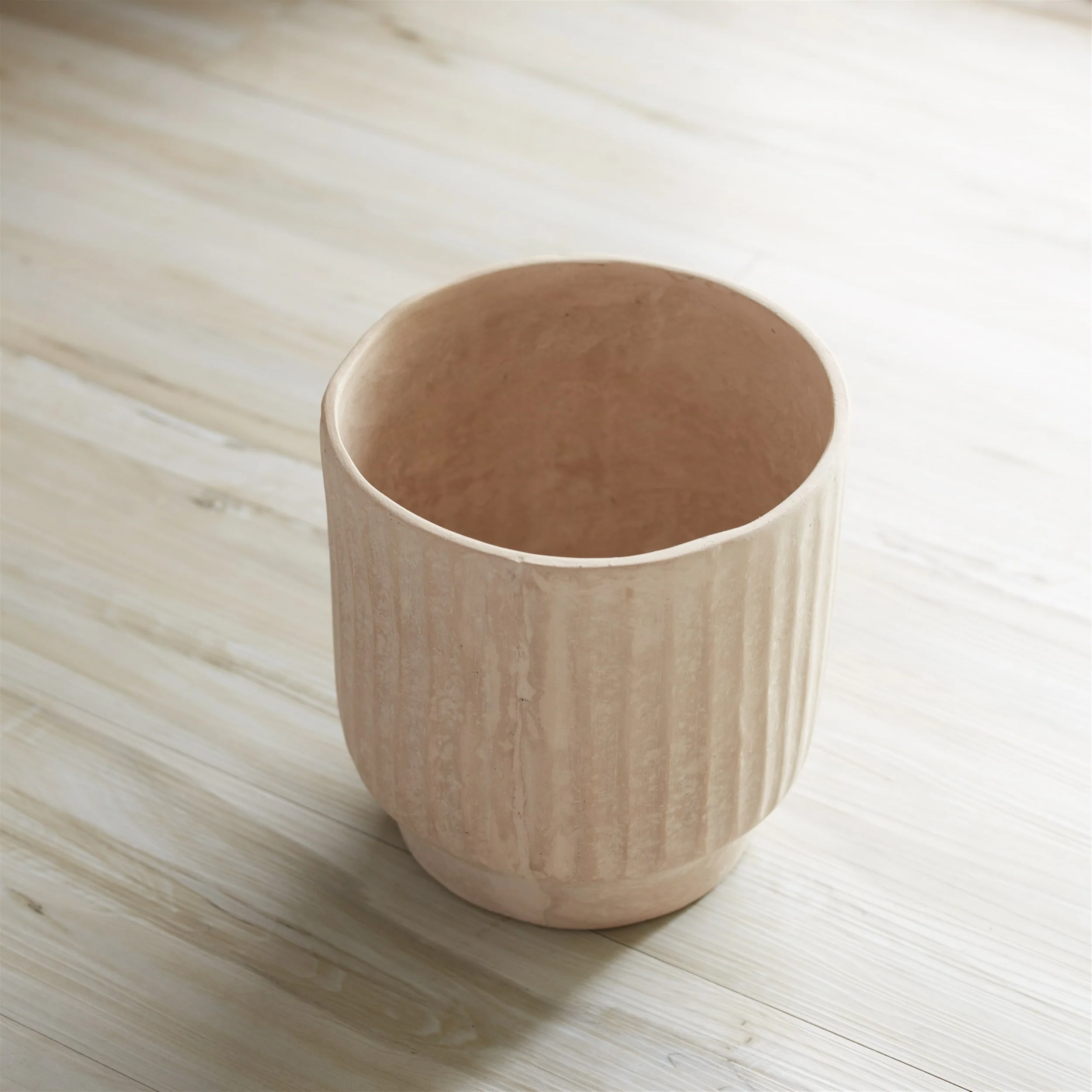 Recycled paper chalk vase 7.5"h - Image 4