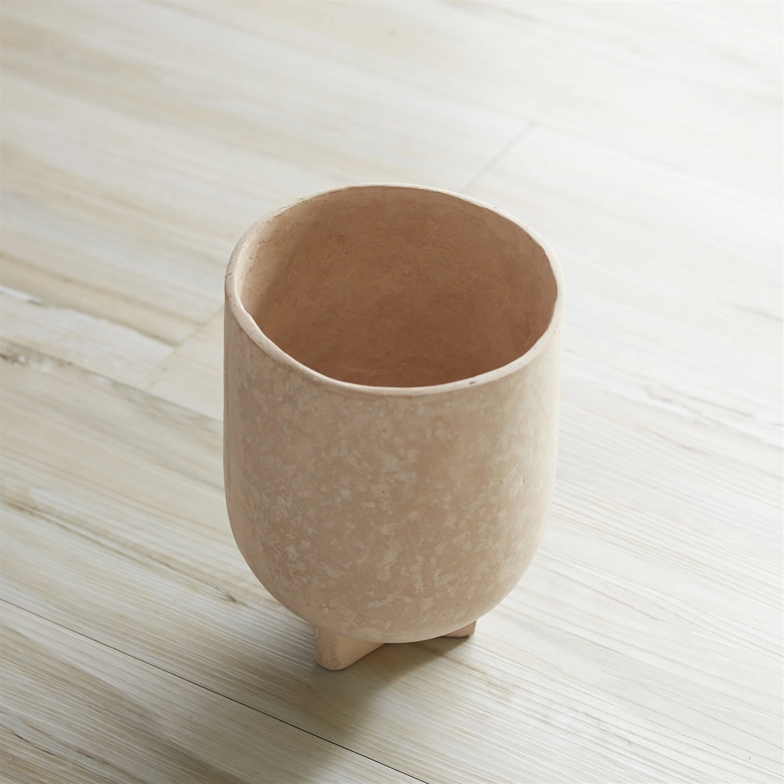 Recycled paper chalk vase 7"h - Image 3