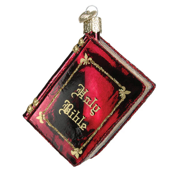 Red Bible Ornament - Image 3