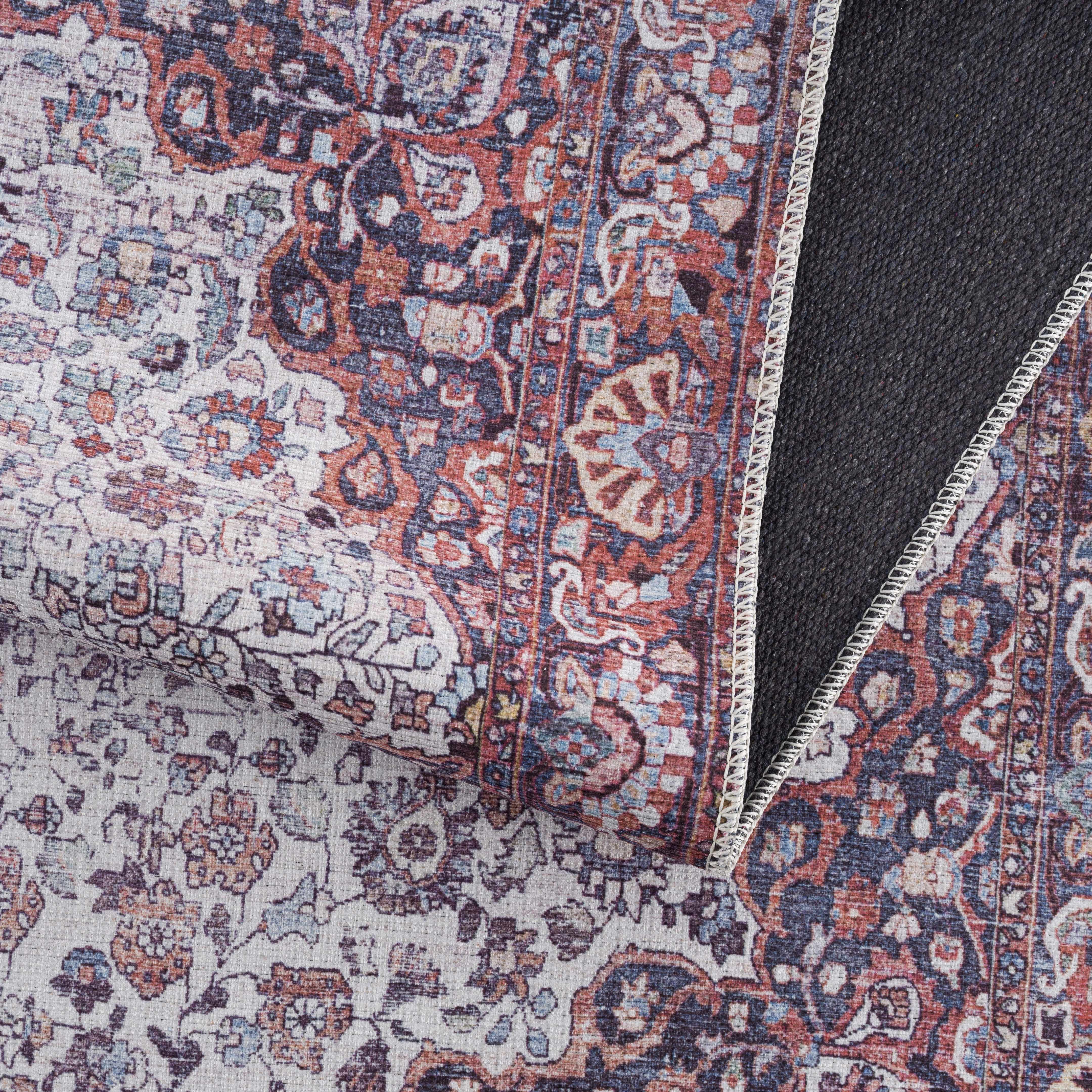 Red Cael Tumble Dry Washable Rug - Promo - Image 10