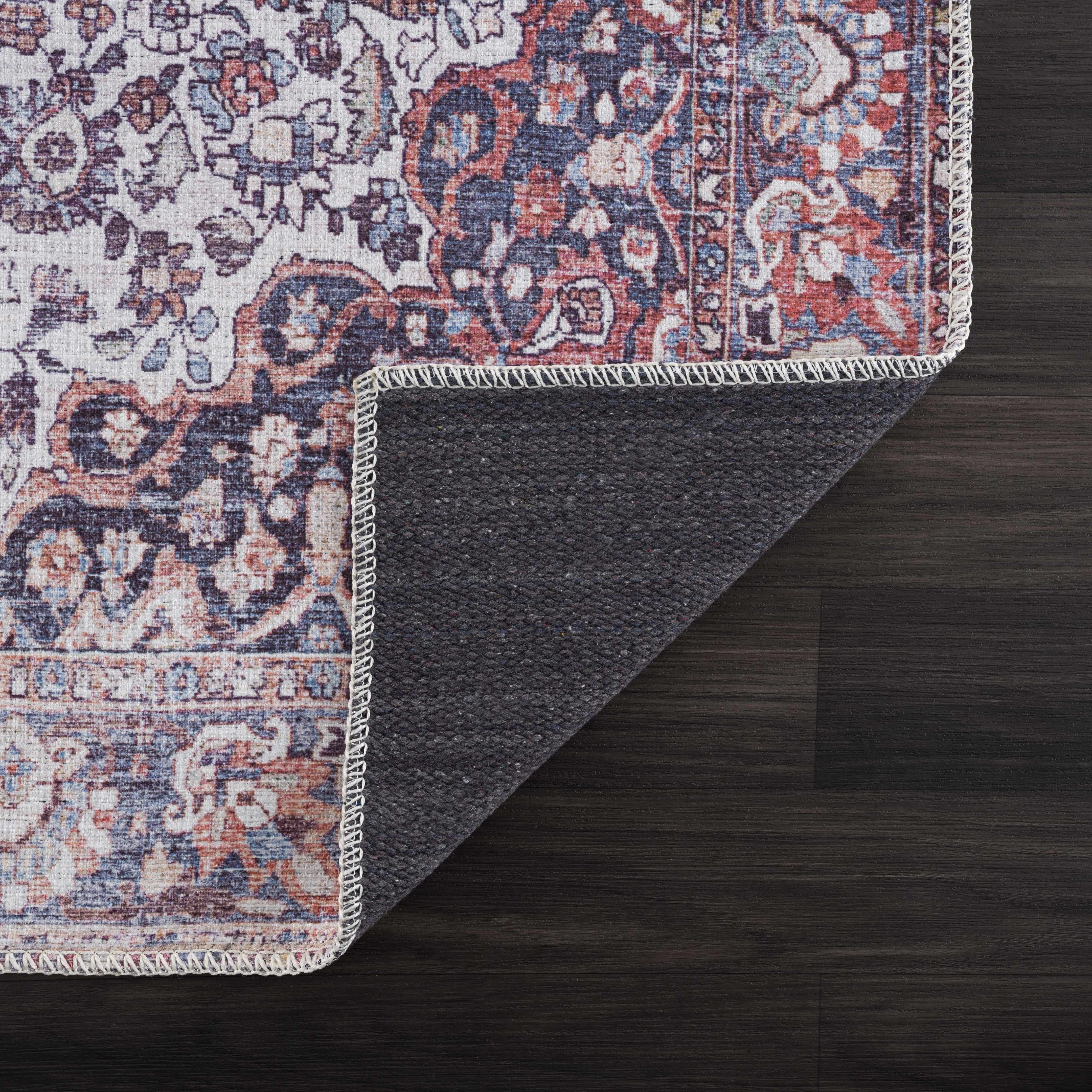 Red Cael Tumble Dry Washable Rug - Promo - Image 5
