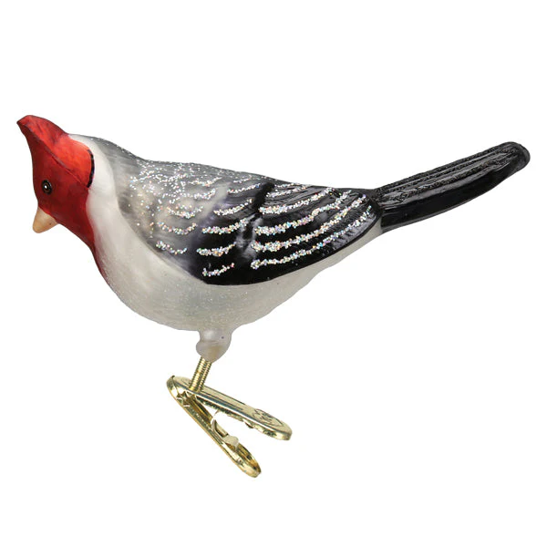Red-crested Cardinal Ornament - Image 3