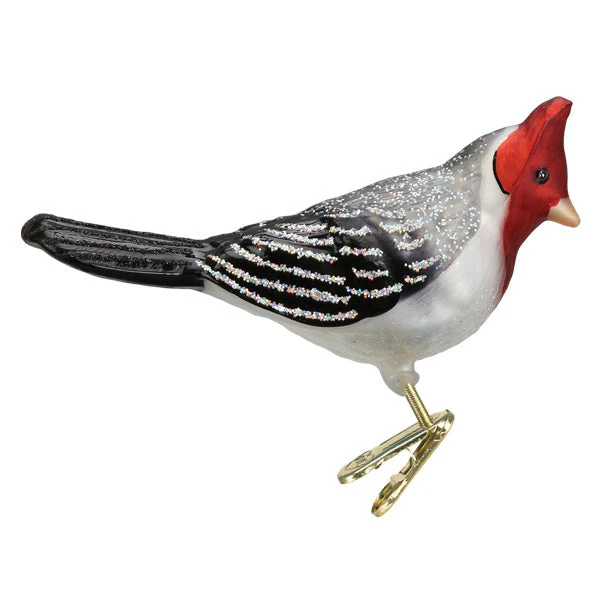 Red-crested Cardinal Ornament - Image 5