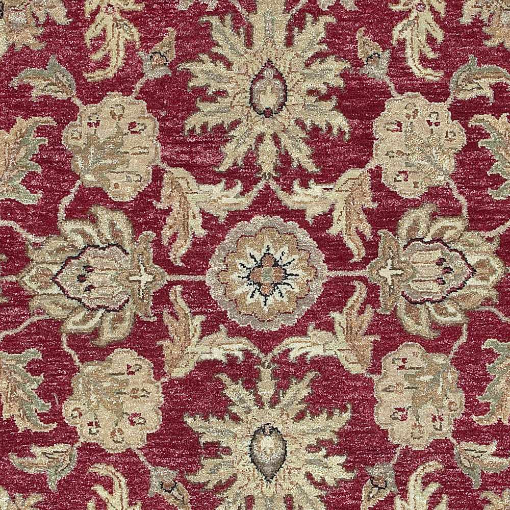 Red&Gold Premium Wool Area Rug - Clearance - Image 3