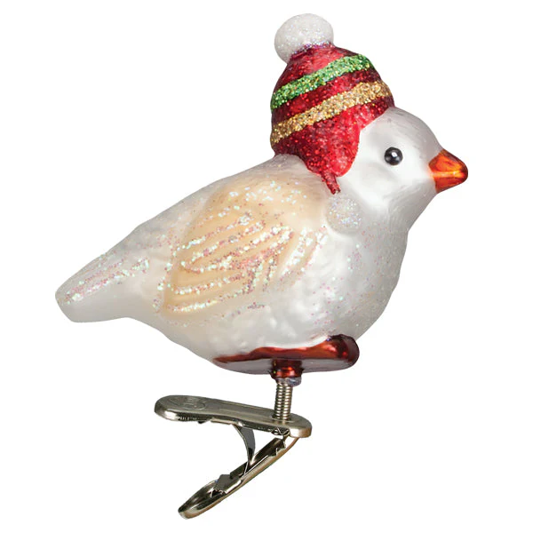 Red Hat Snowbird Ornament by Old World Christmas - Image 3