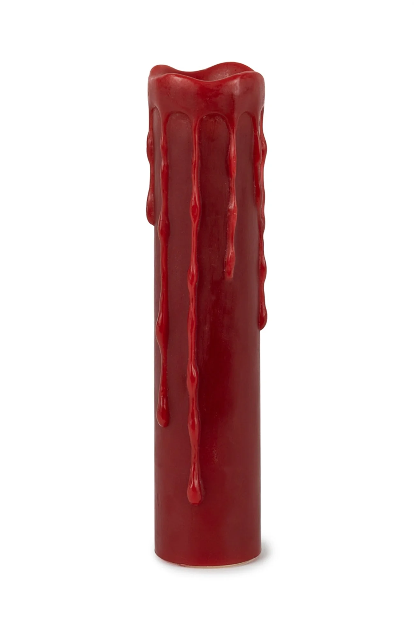 Red LED Dripping Wax Designer Candle with Remote (Set of 2) - Image 2