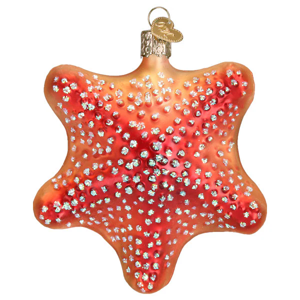 Red Starfish Ornament - Image 3