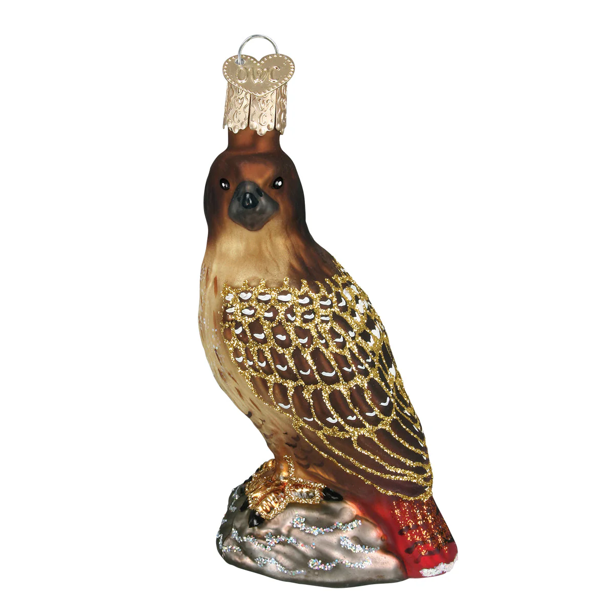 Red-tailed Hawk Ornament - Image 3
