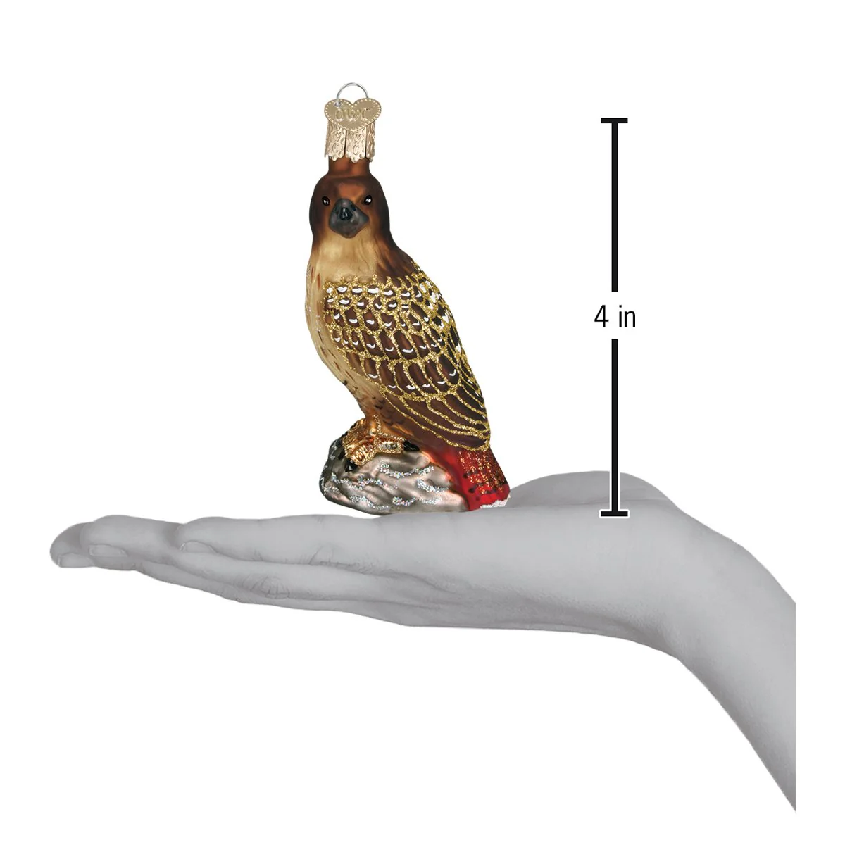 Red-tailed Hawk Ornament - Image 4