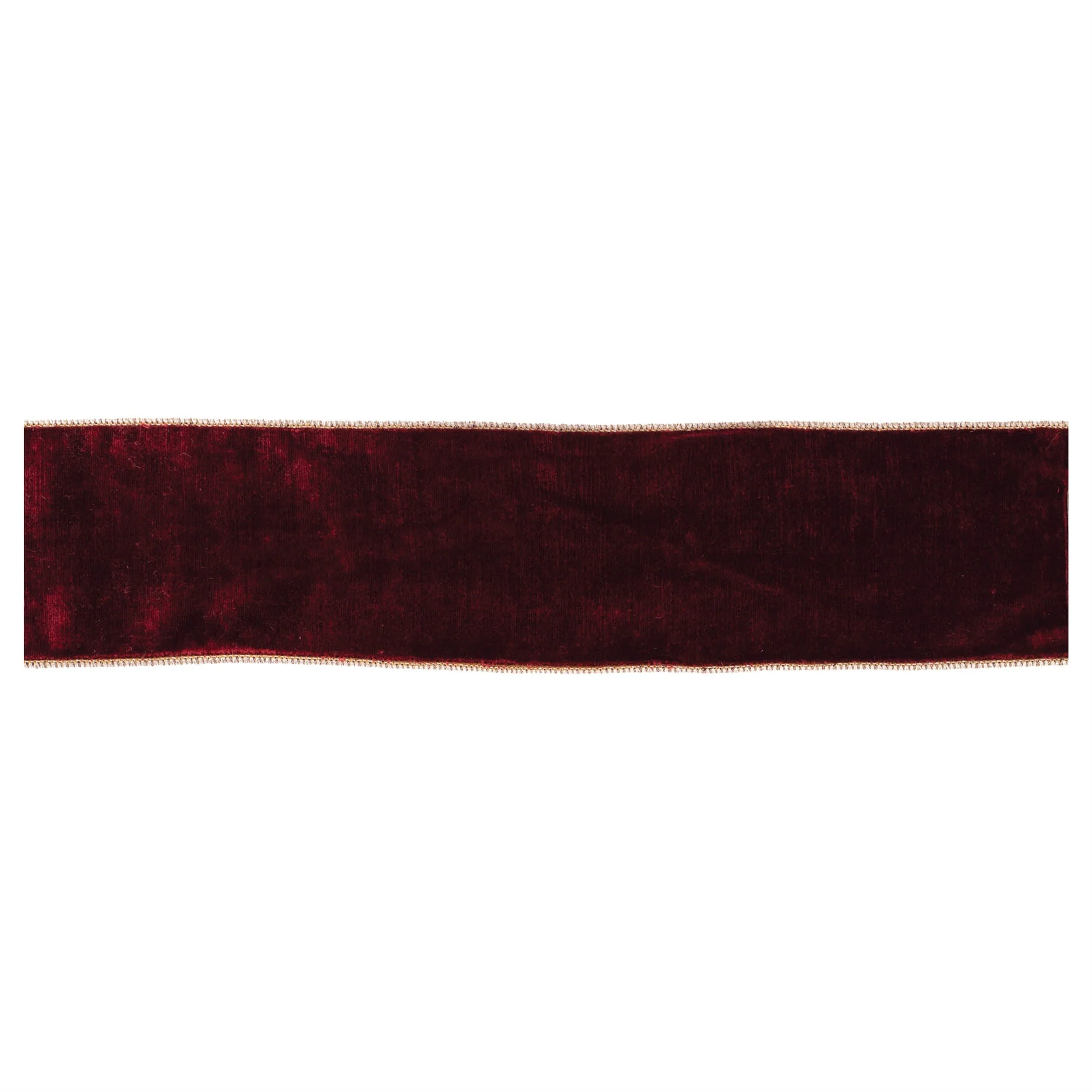 Red Wired Ribbon 4" x 10 Yds. - Image 3