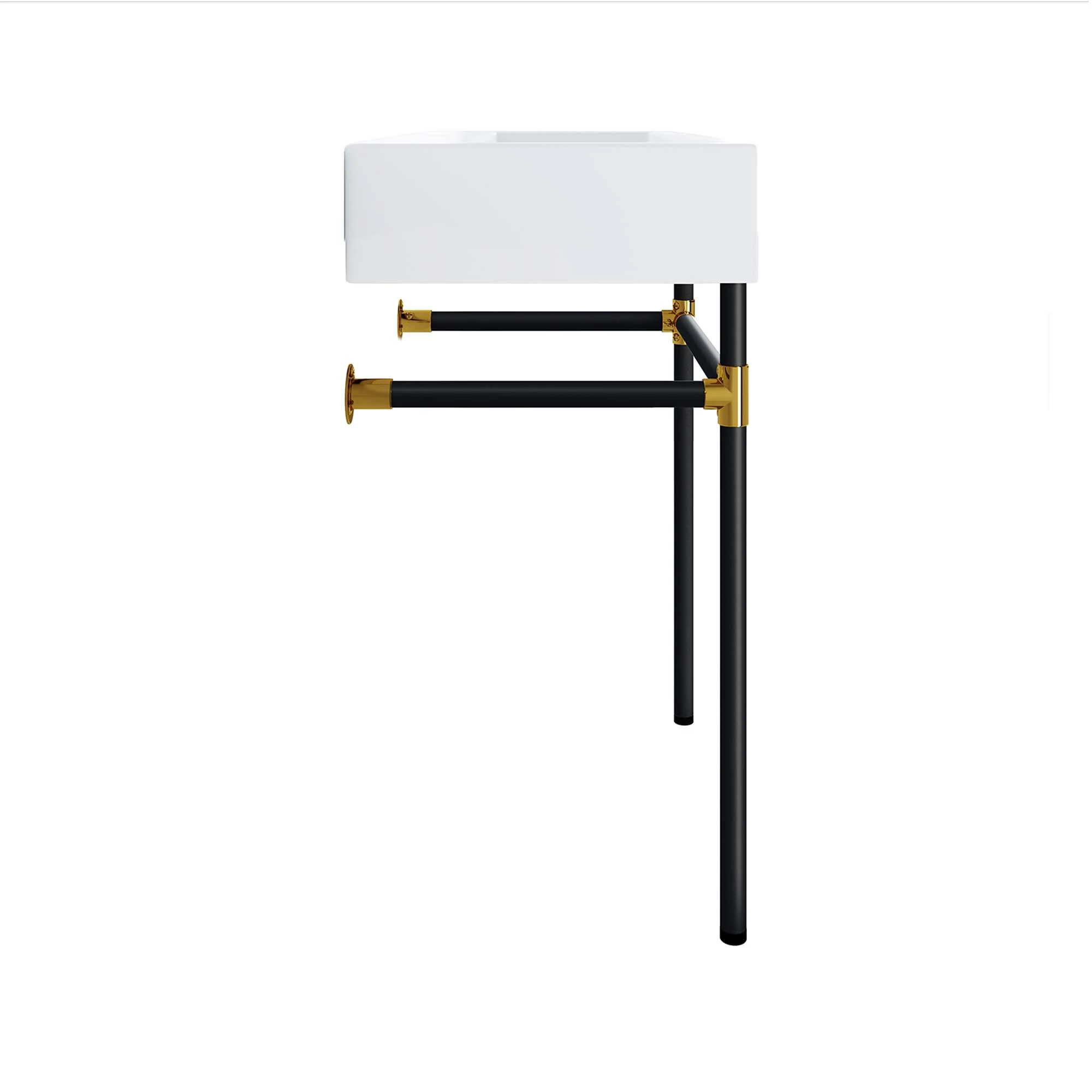 Redeem 24" Wall-Mount Black Stainless Steel Bathroom Vanity by Modway - Image 5