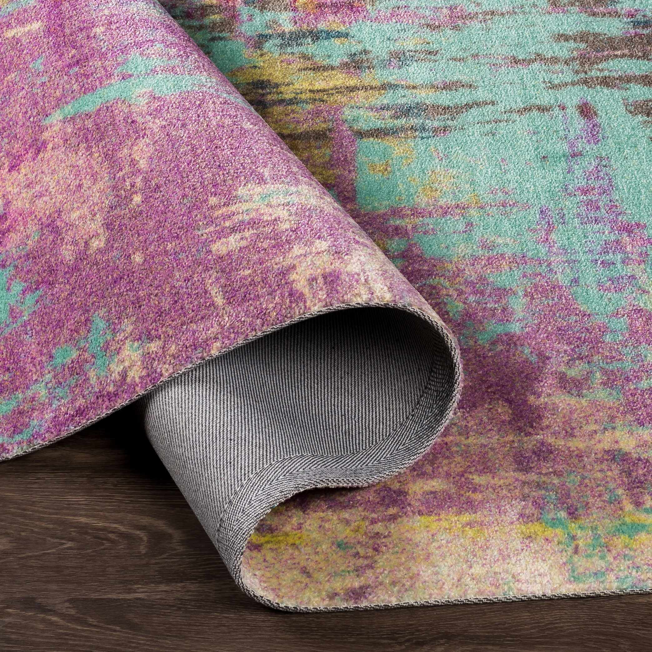 Redland Colorful Abstract Rug - Image 6