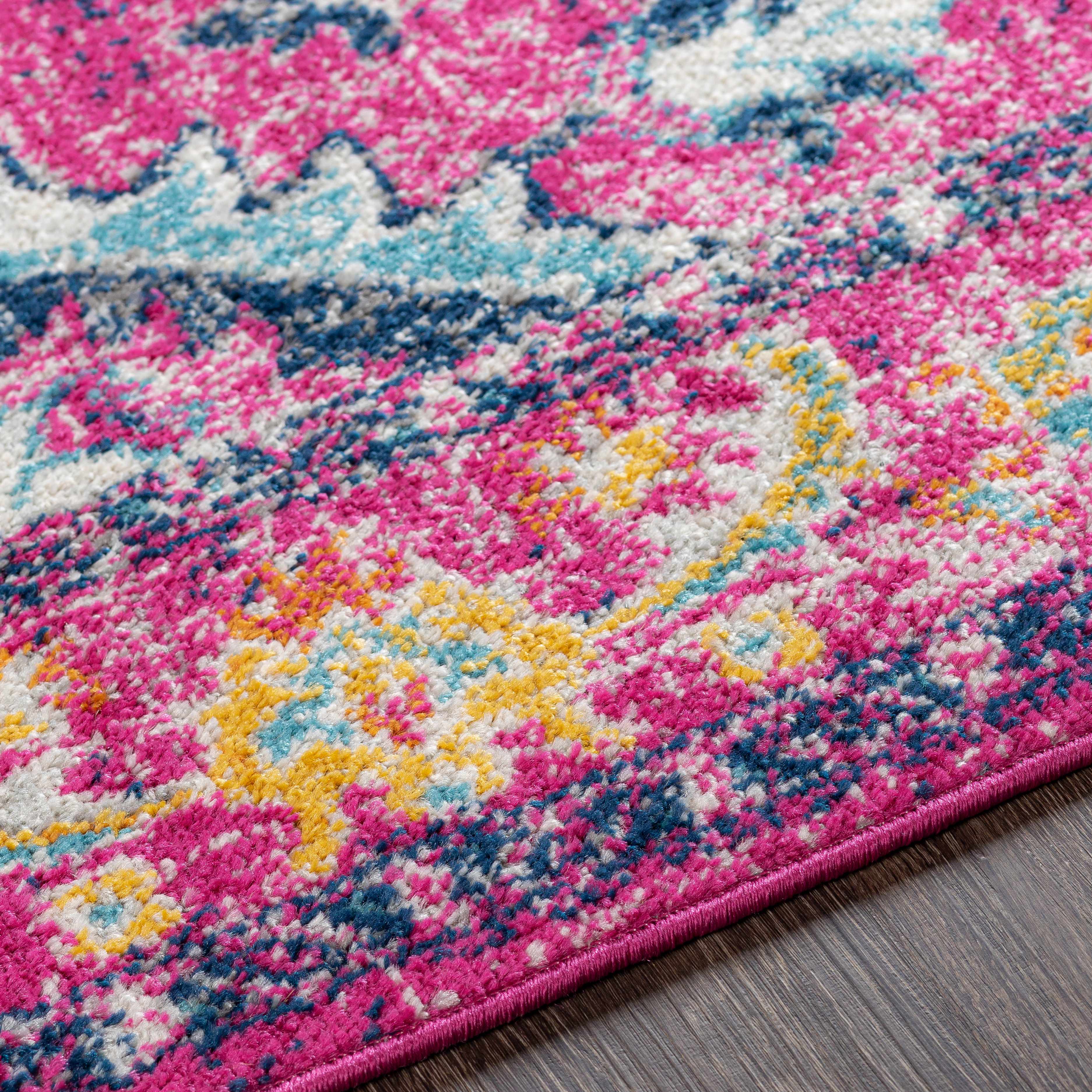 Reedham Magenta Area Rug - Image 4