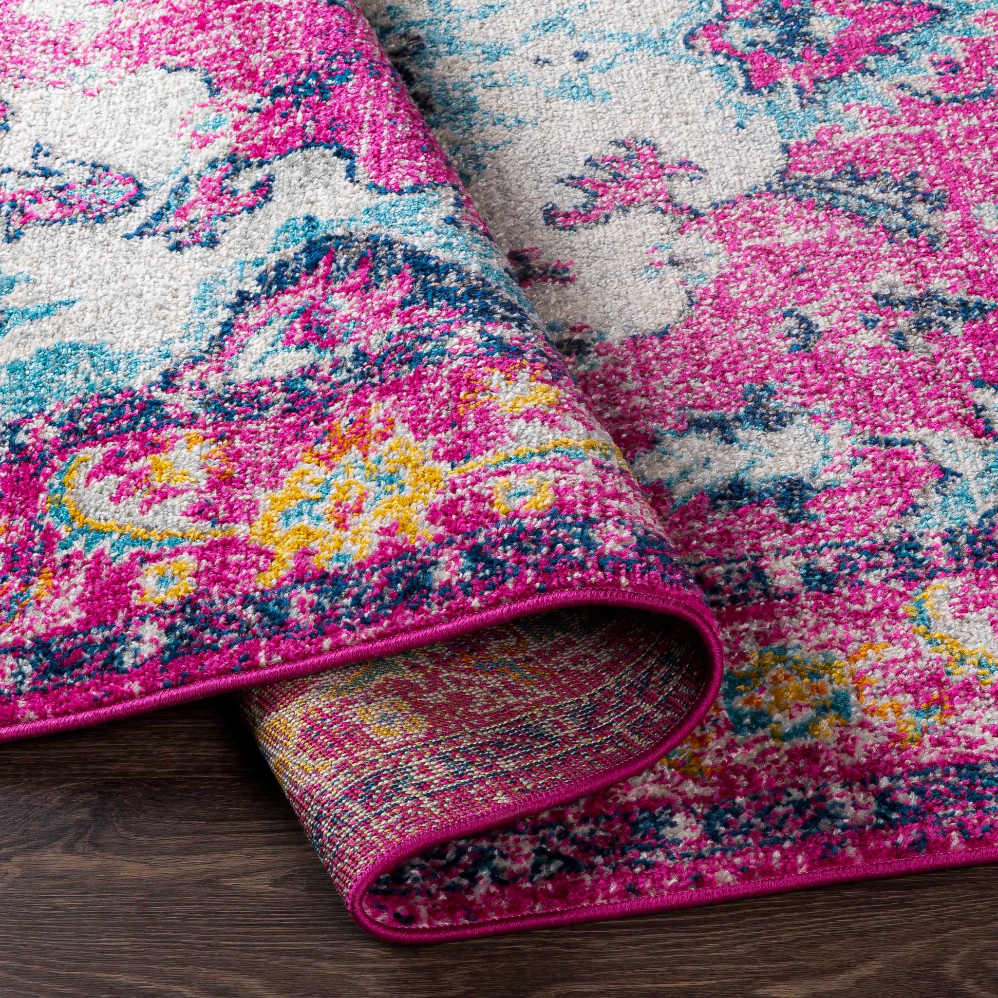 Reedham Magenta Area Rug - Image 5