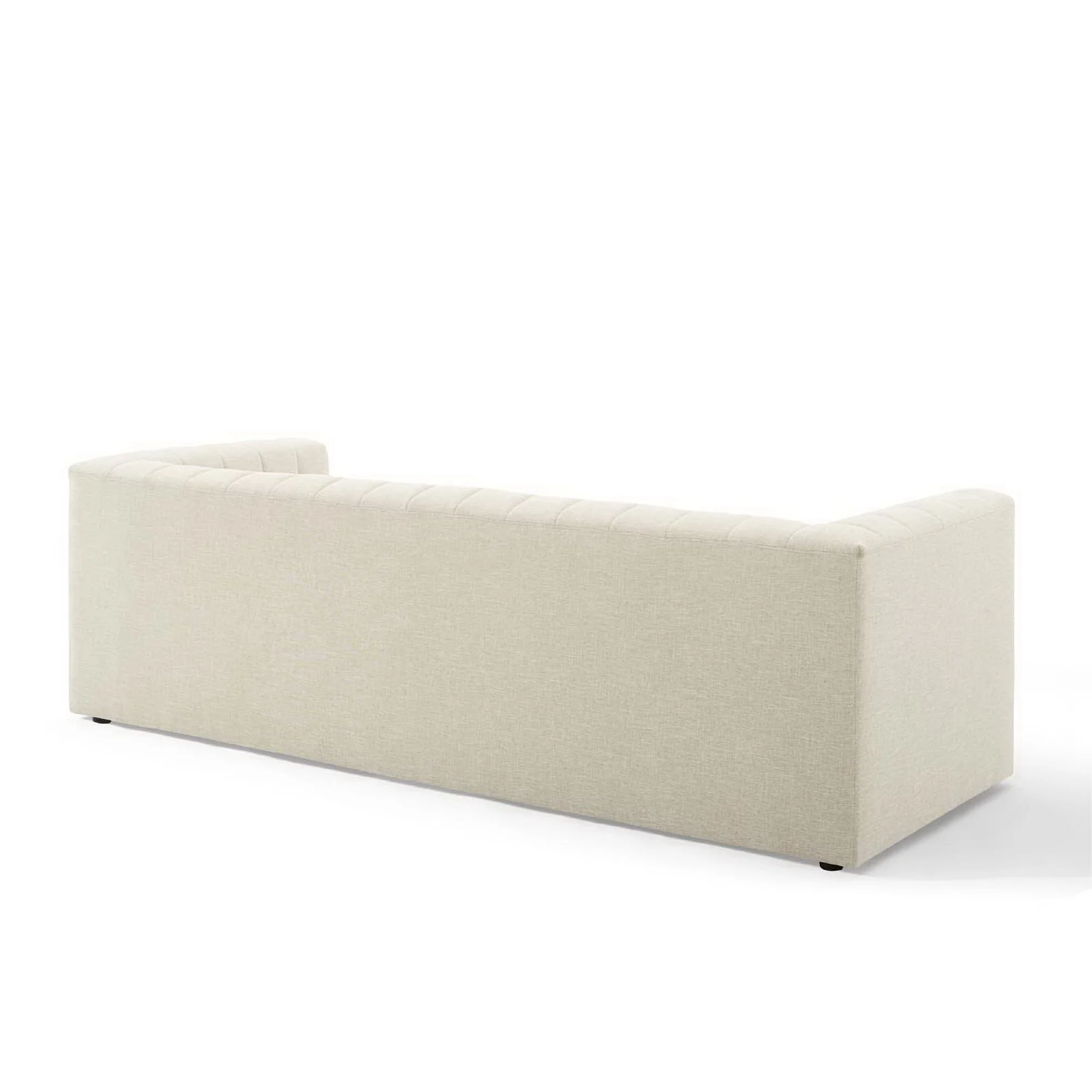 Reflection Channel Tufted Upholstered Fabric Sofa by Modway - Image 4