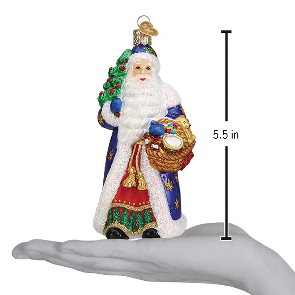 Regal Father Christmas Ornament 5.5 Inch - Image 6