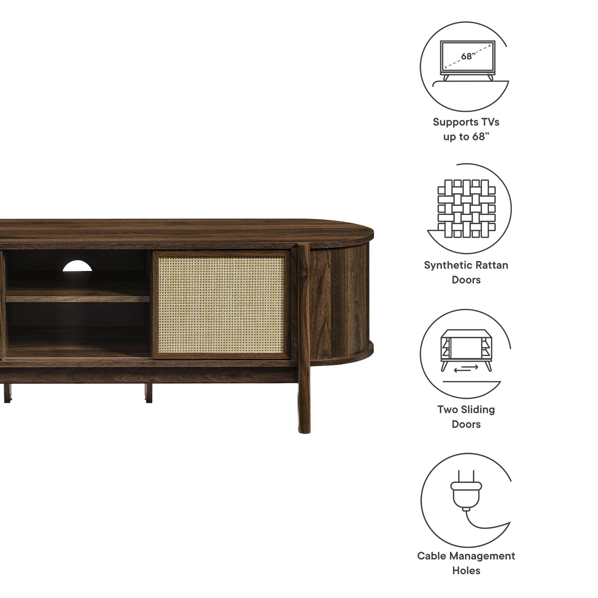 Reid 61" TV Stand by Modway - Image 3