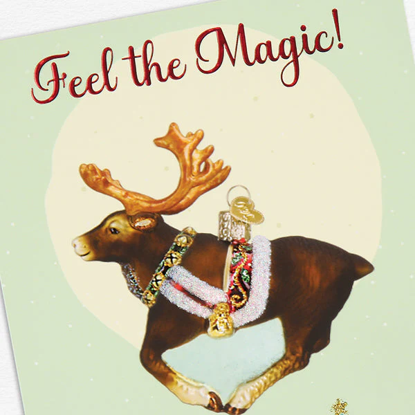Reindeer Christmas Card - Image 4