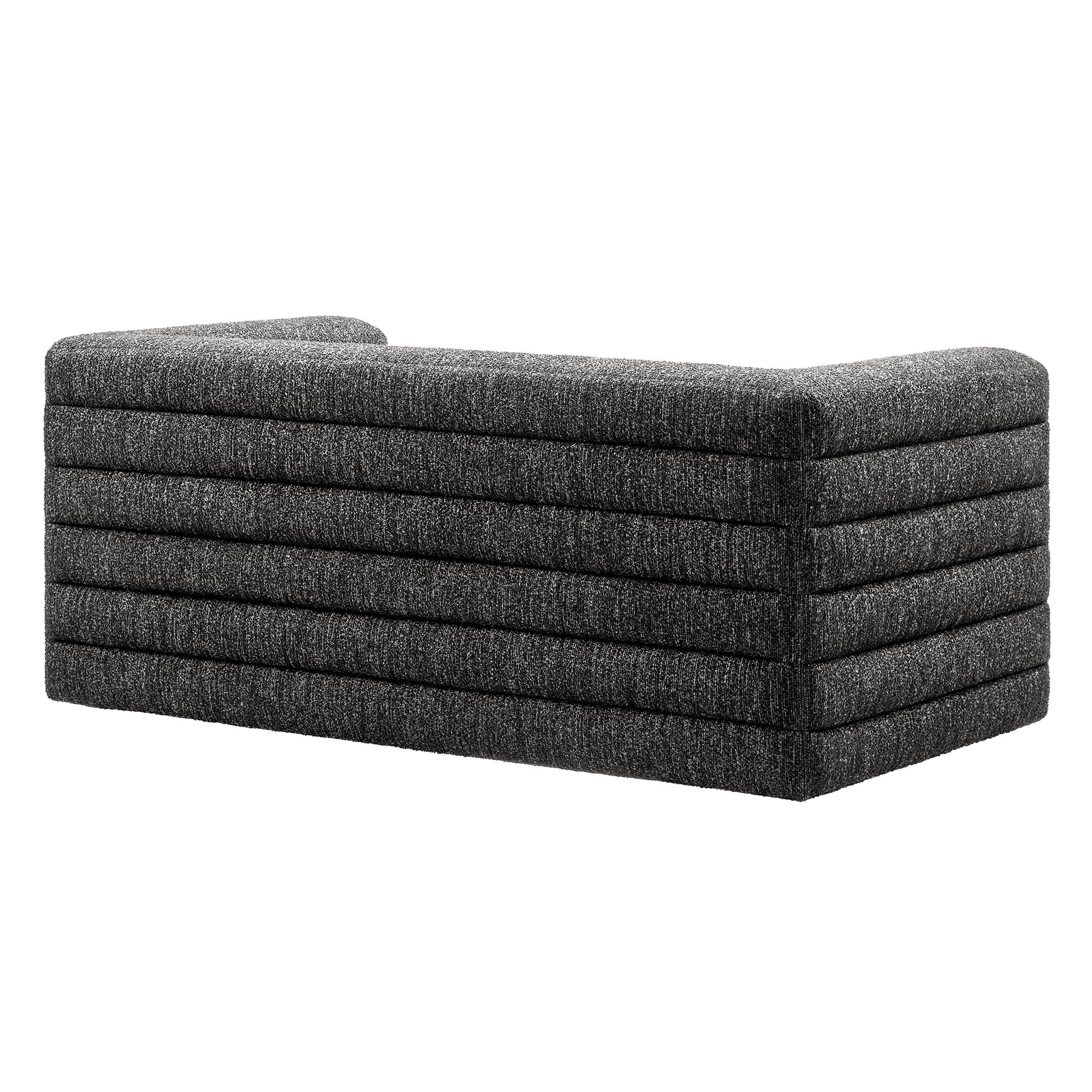 Relle Channel Tufted Boucle Upholstered Loveseat by Modway - Image 10