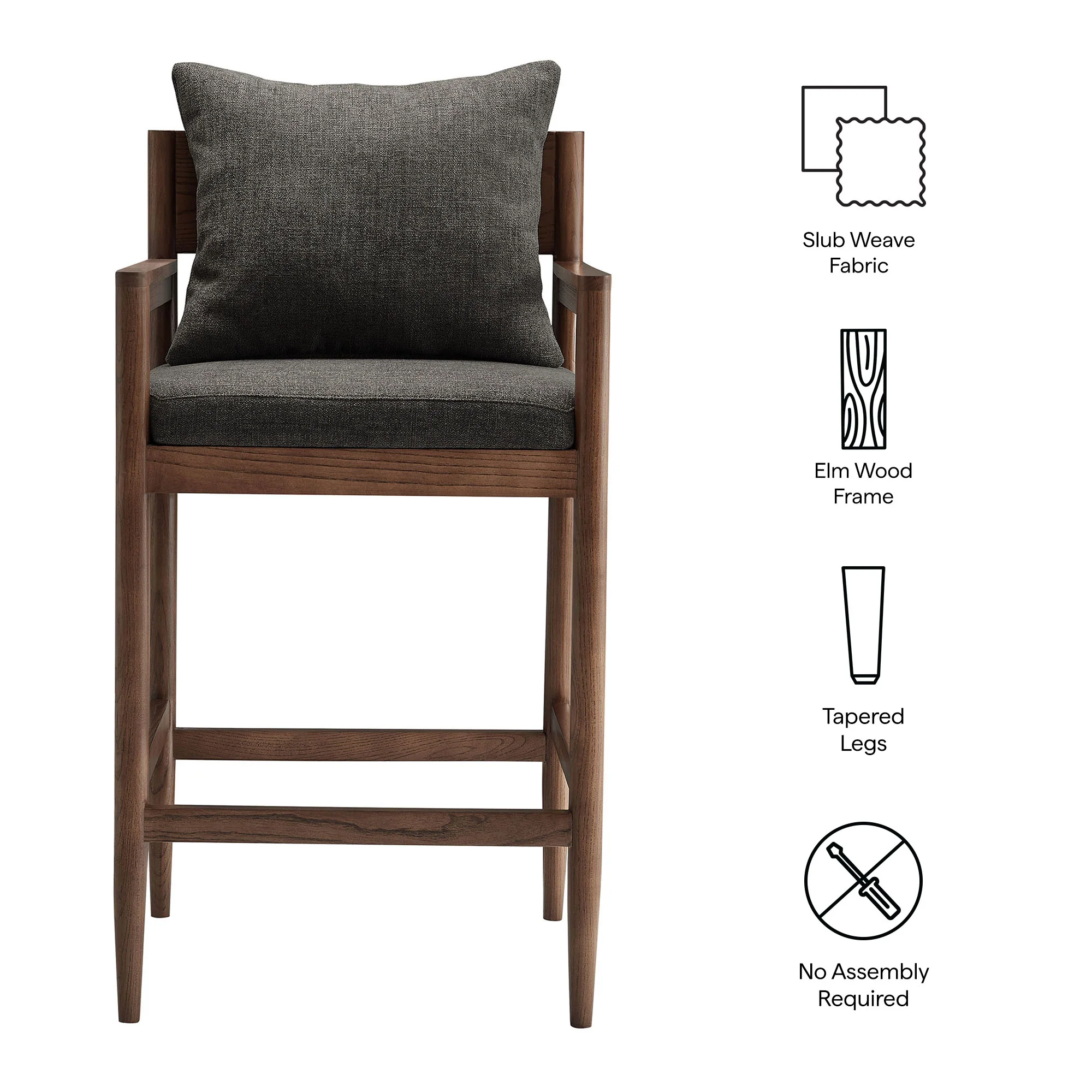 Remington Wood Bar Stool by Modway - Image 13