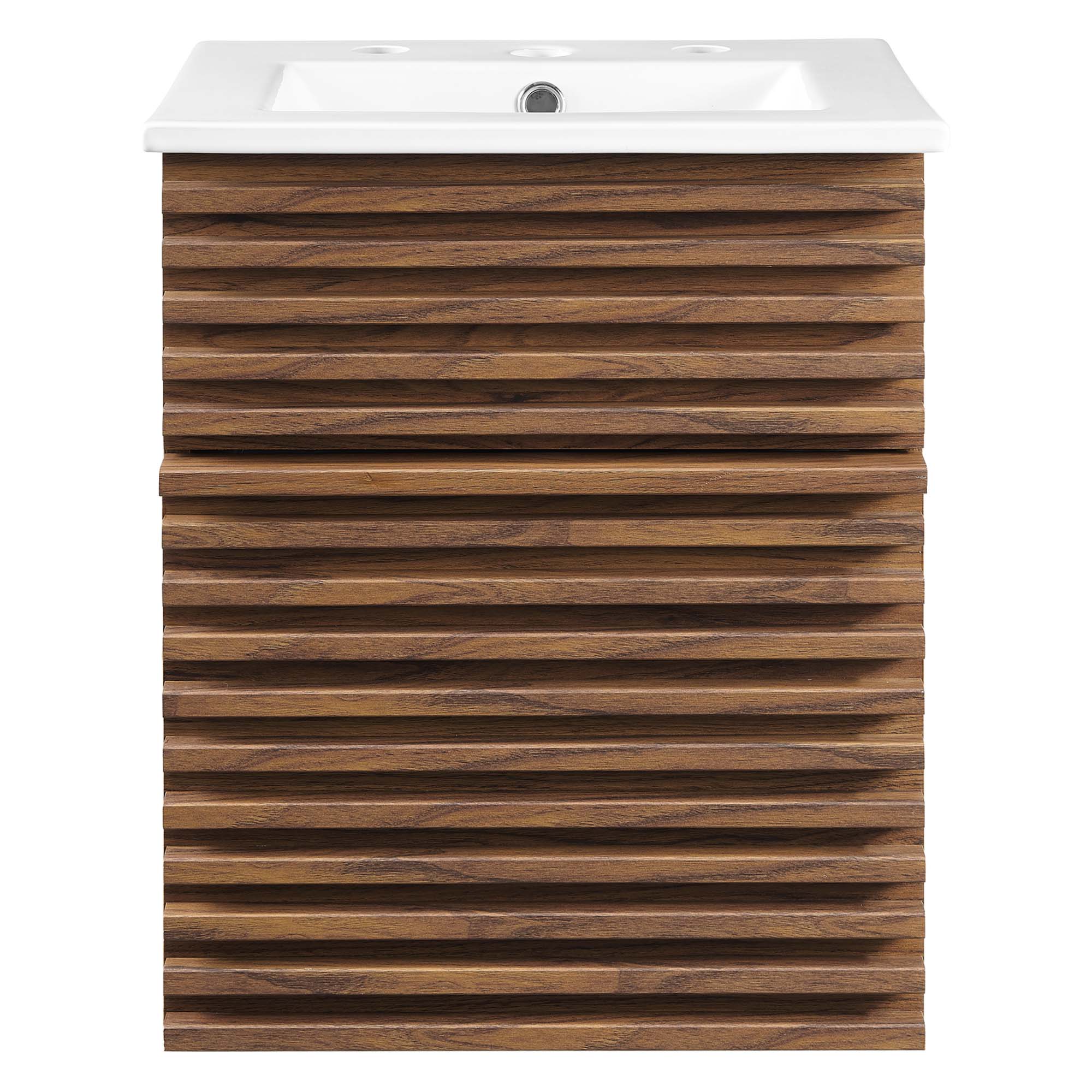 Render 18" Wall-Mount Bathroom Vanity by Modway - Image 4
