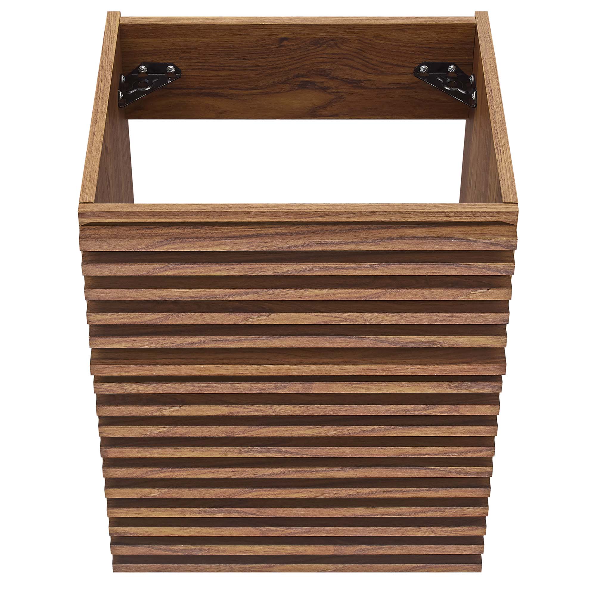Render 18" Wall-Mount Bathroom Vanity Cabinet (Walnut) by Modway - Image 6