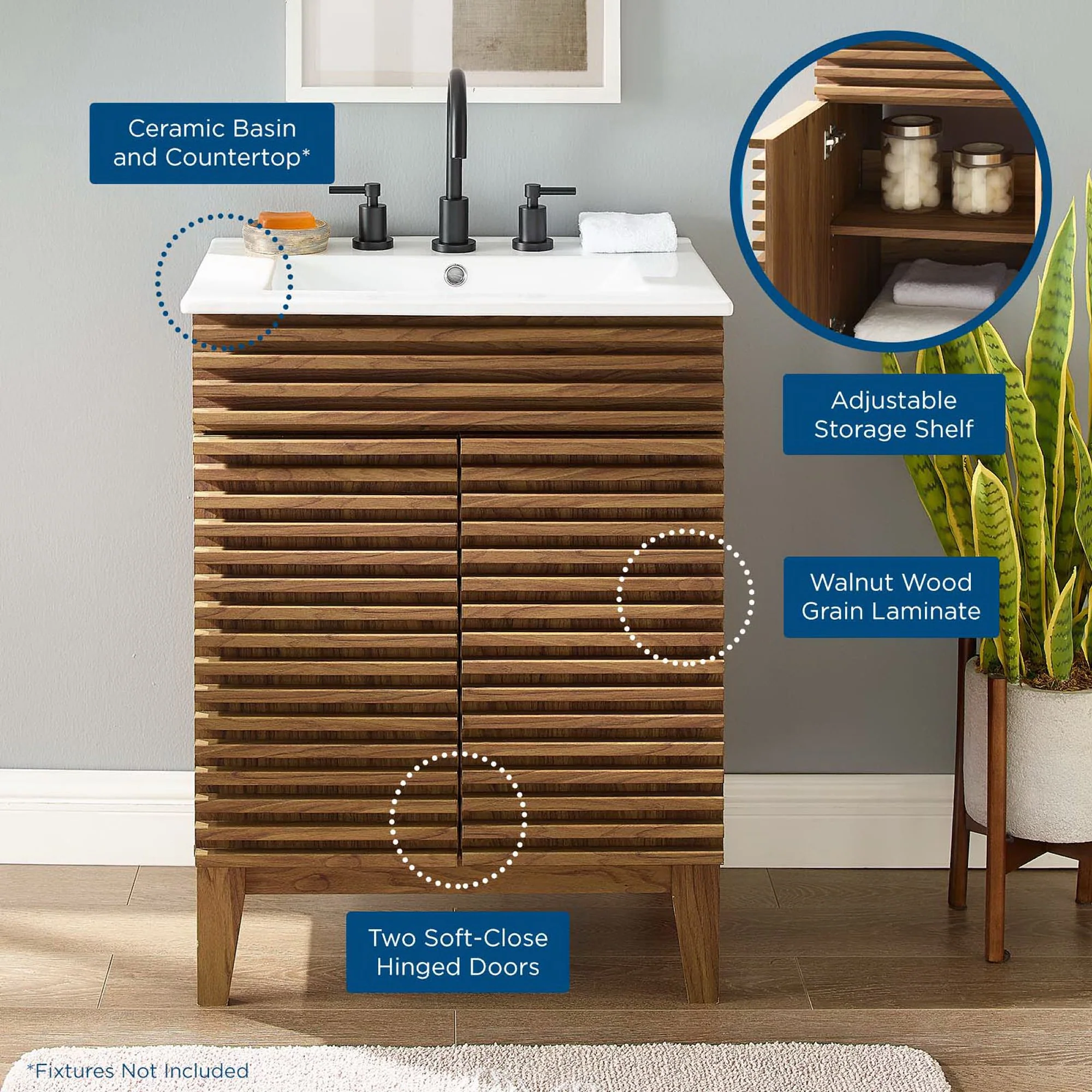 Render 24" Bathroom Vanity by Modway - Image 23