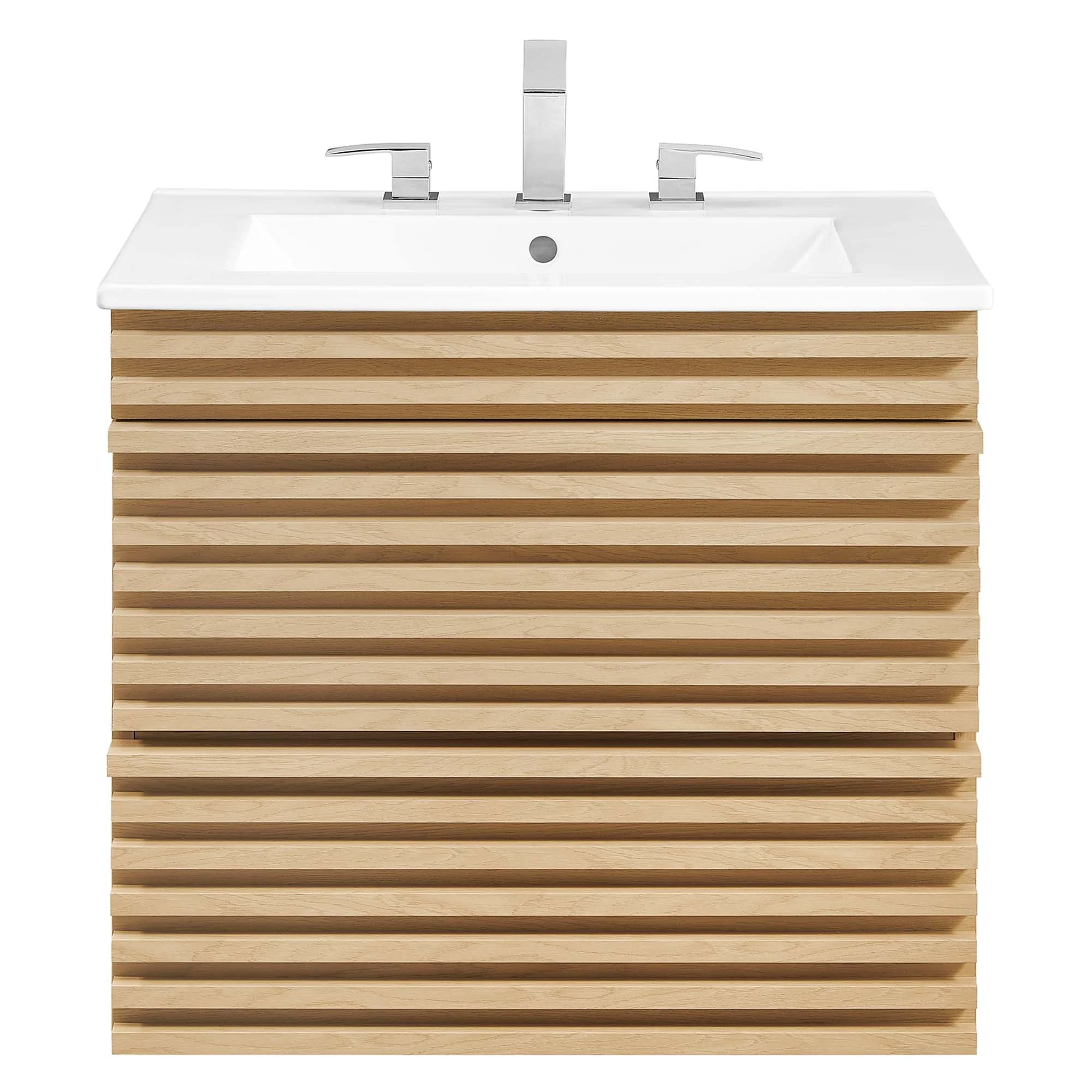 Render 24" Wall-Mount Bathroom Vanity by Modway - Image 14