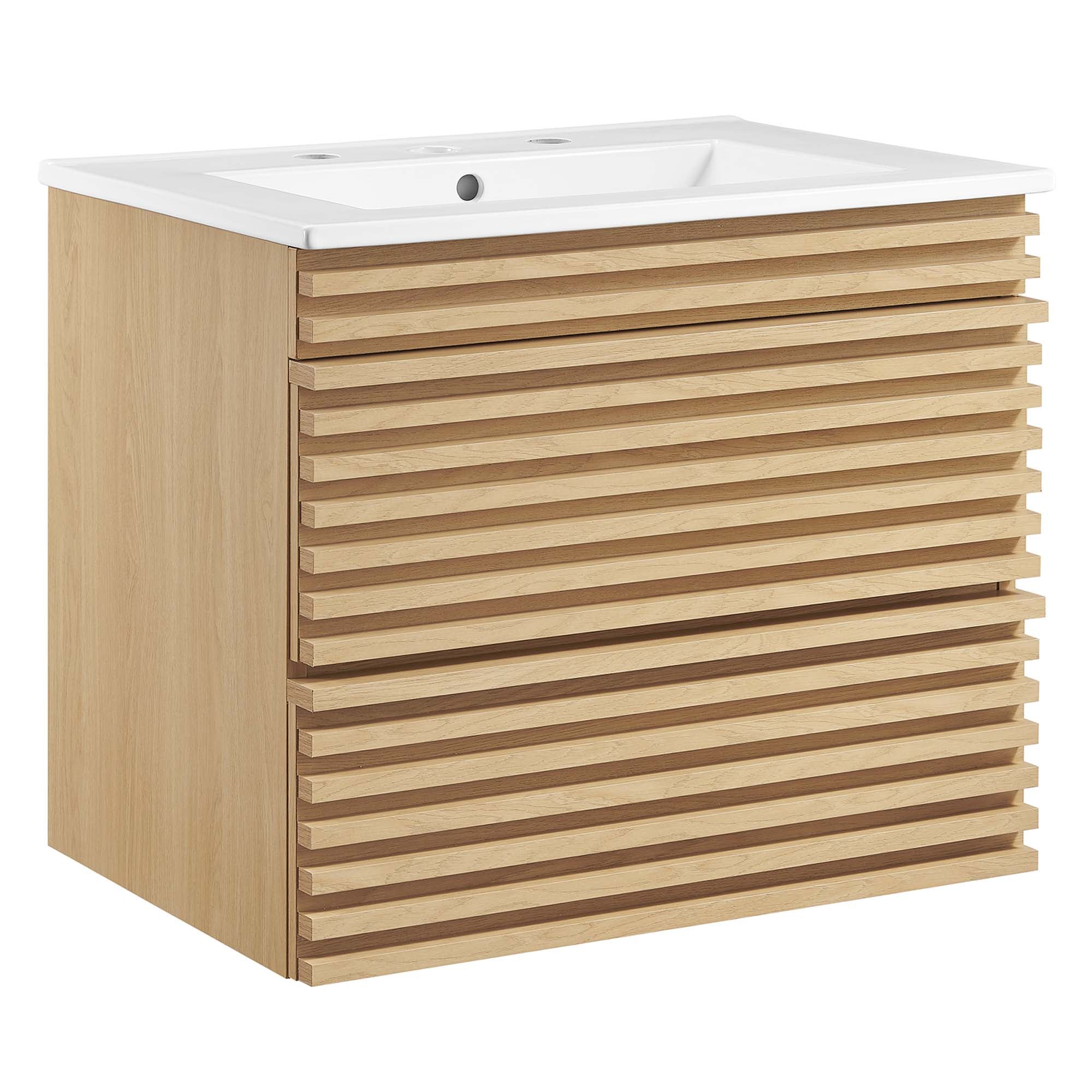Render 24" Wall-Mount Bathroom Vanity by Modway - Image 20