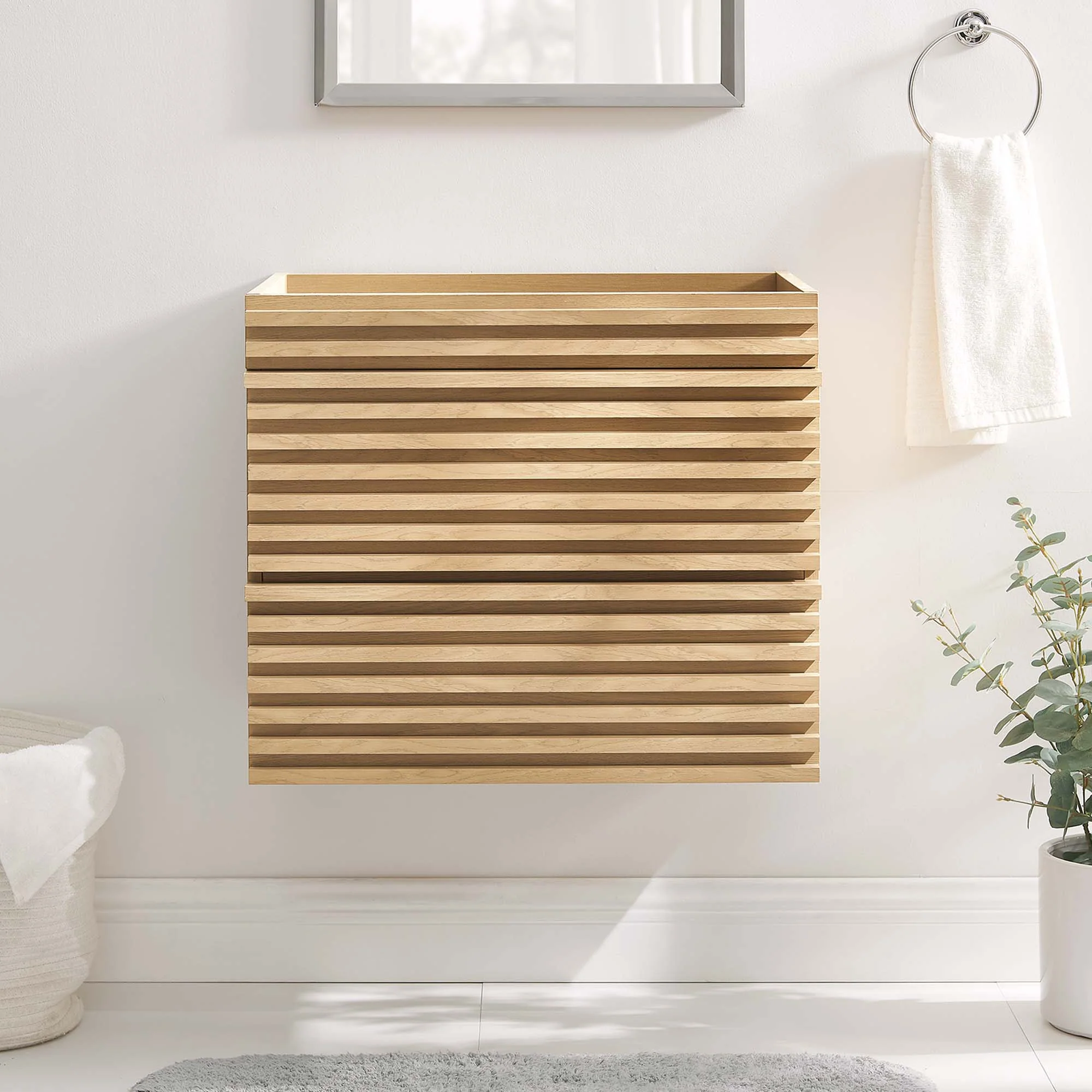 Render 24" Wall-Mount Bathroom Vanity Cabinet by Modway - Image 8