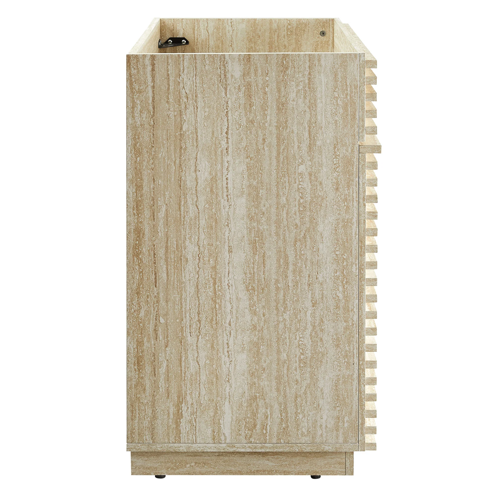 Render 30" Faux Travertine Bathroom Vanity Cabinet by Modway - Image 4