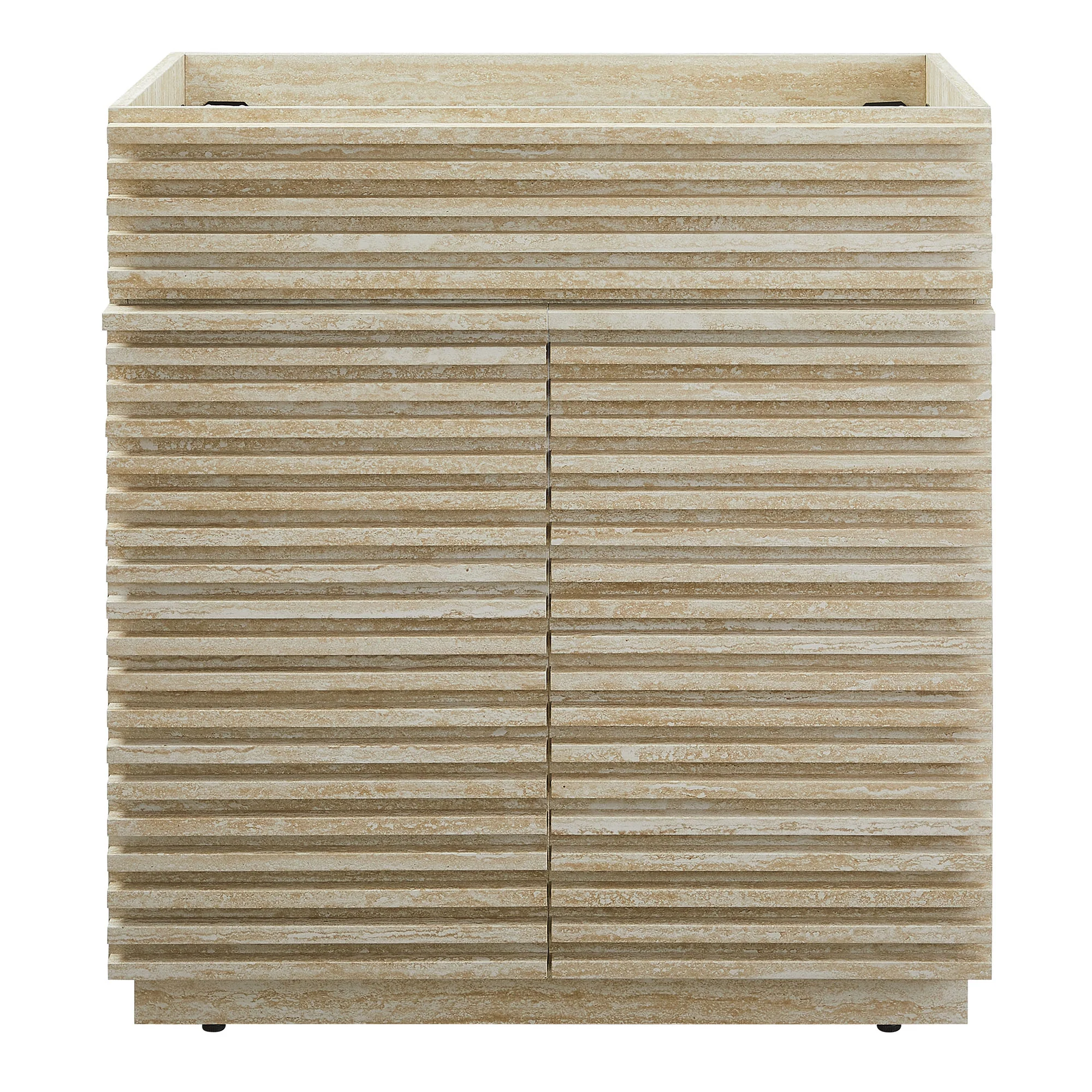 Render 30" Faux Travertine Bathroom Vanity Cabinet by Modway - Image 6