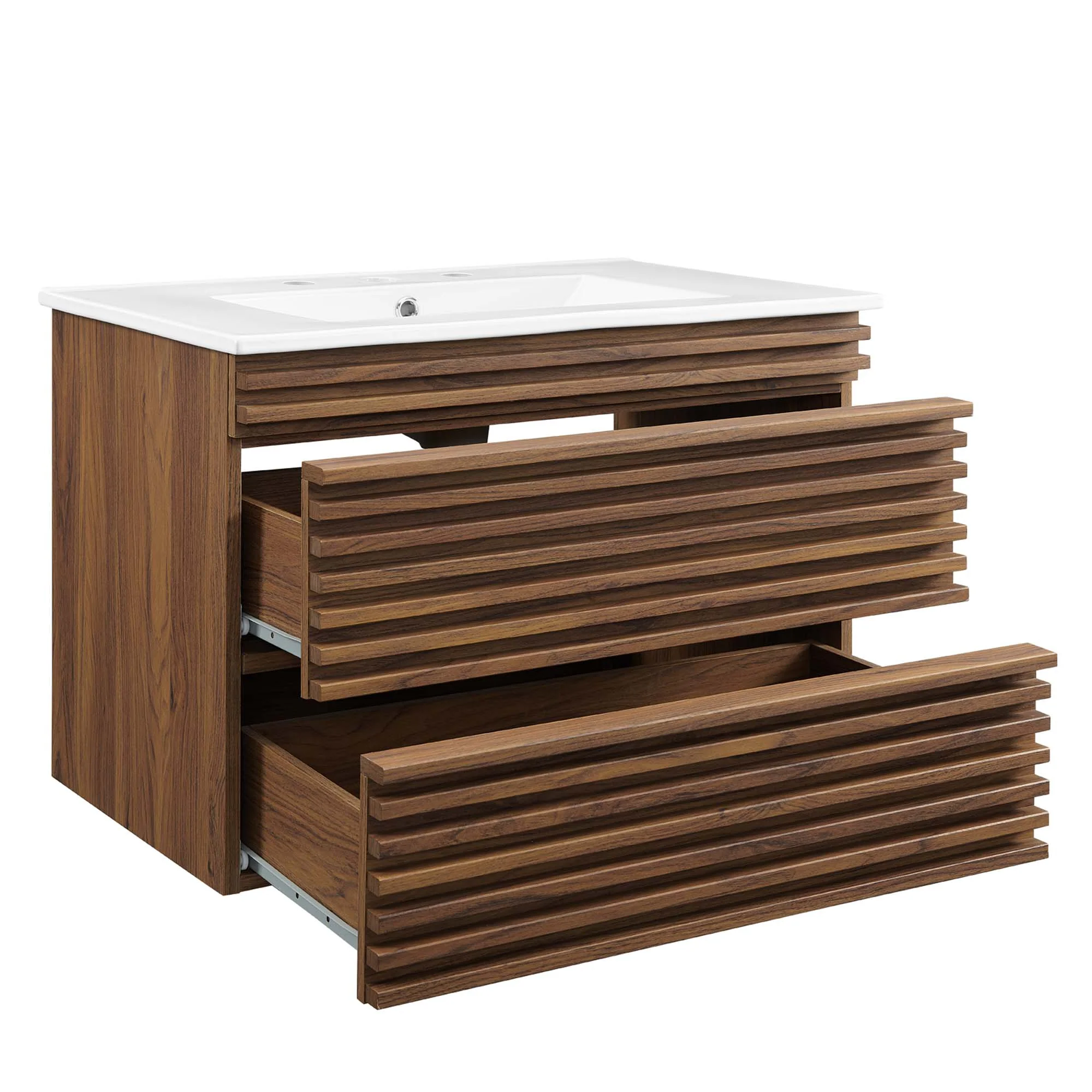 Render 30" Wall-Mount Bathroom Vanity by Modway - Image 10