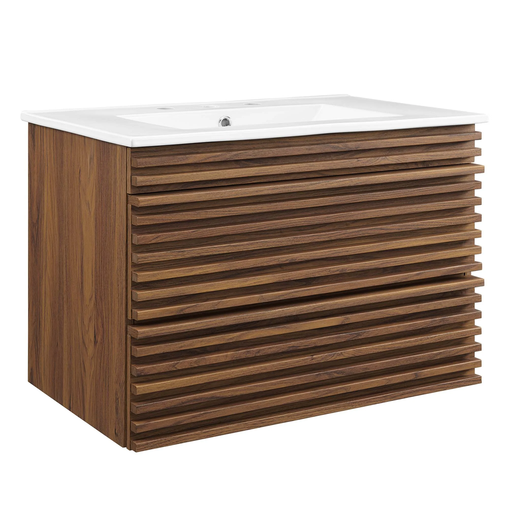 Render 30" Wall-Mount Bathroom Vanity by Modway - Image 14