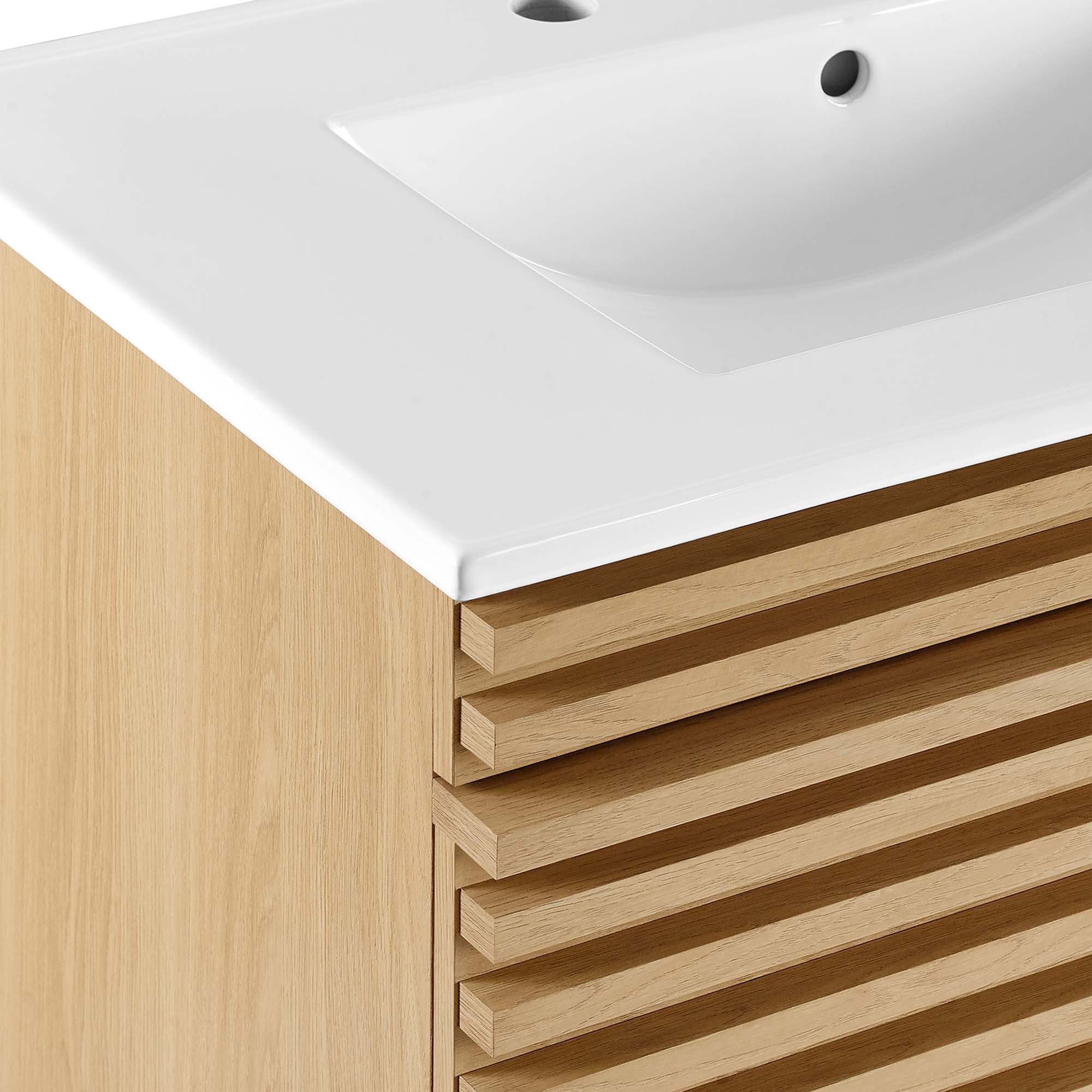 Render 30" Wall-Mount Bathroom Vanity by Modway - Image 7