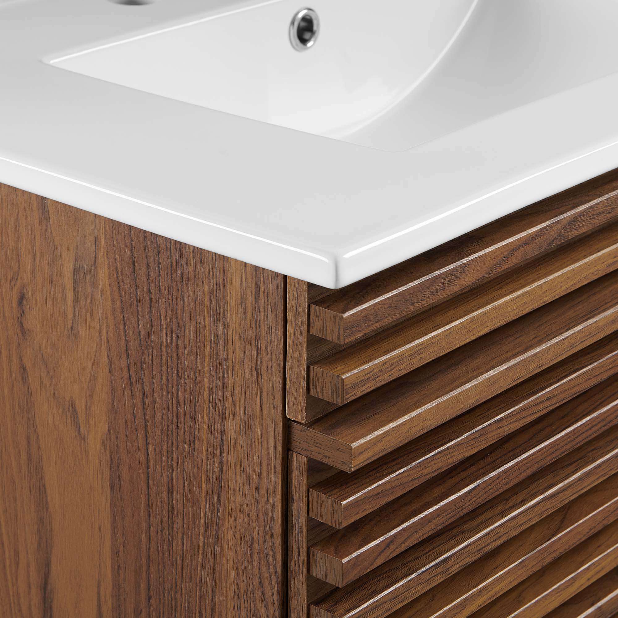 Render 30" Wall-Mount Bathroom Vanity by Modway - Image 9