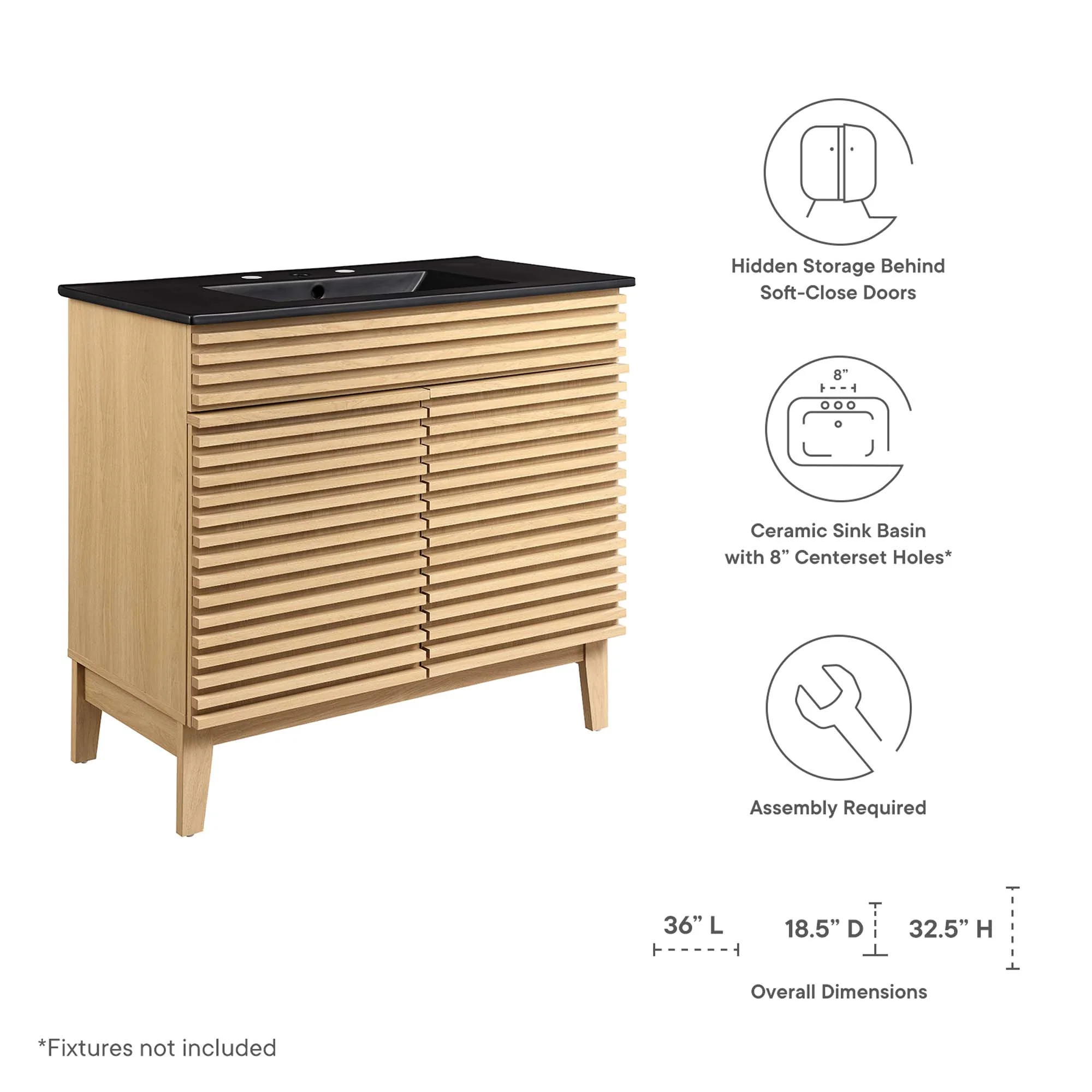 Render 36" Bathroom Vanity by Modway - Image 19
