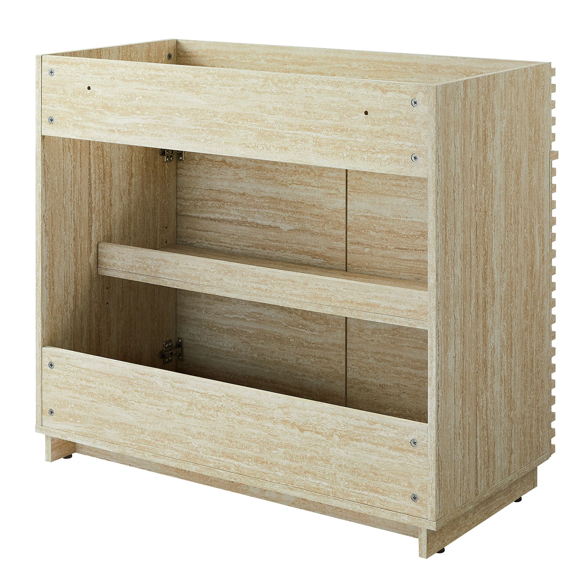 Render 36" Faux Travertine Bathroom Vanity Cabinet by Modway - Image 5