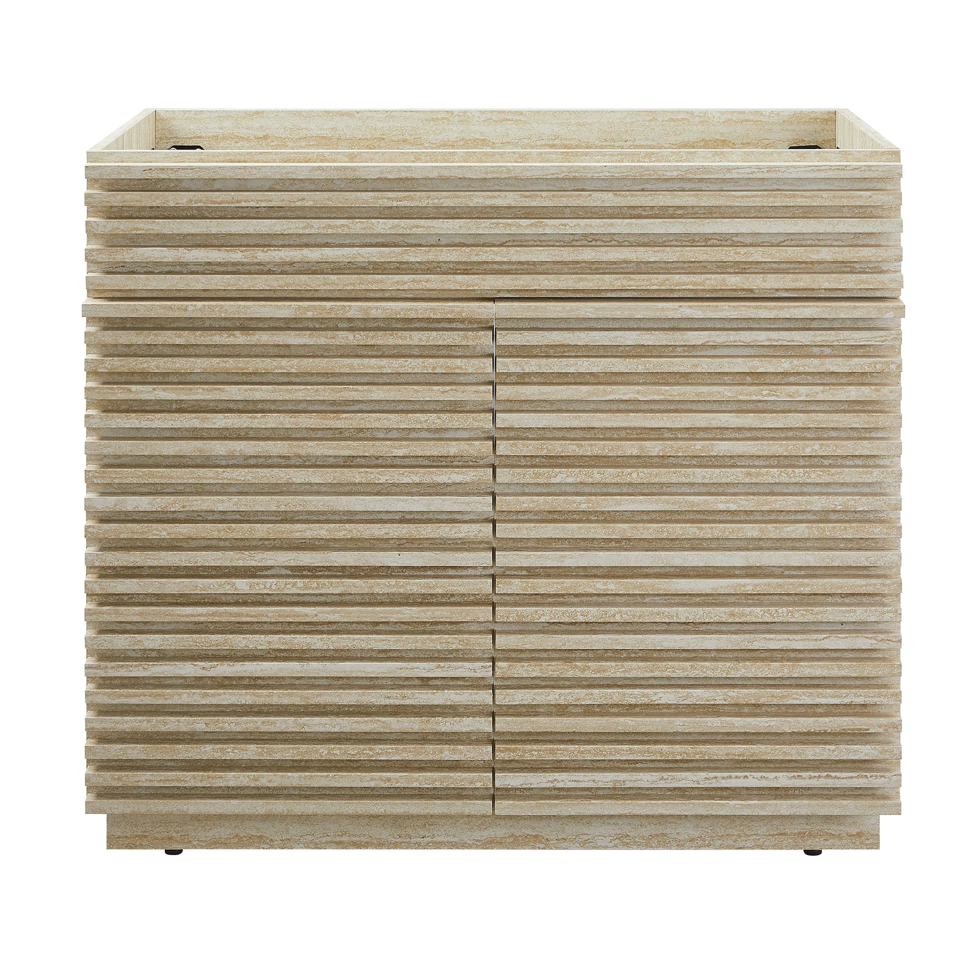Render 36" Faux Travertine Bathroom Vanity Cabinet by Modway - Image 6