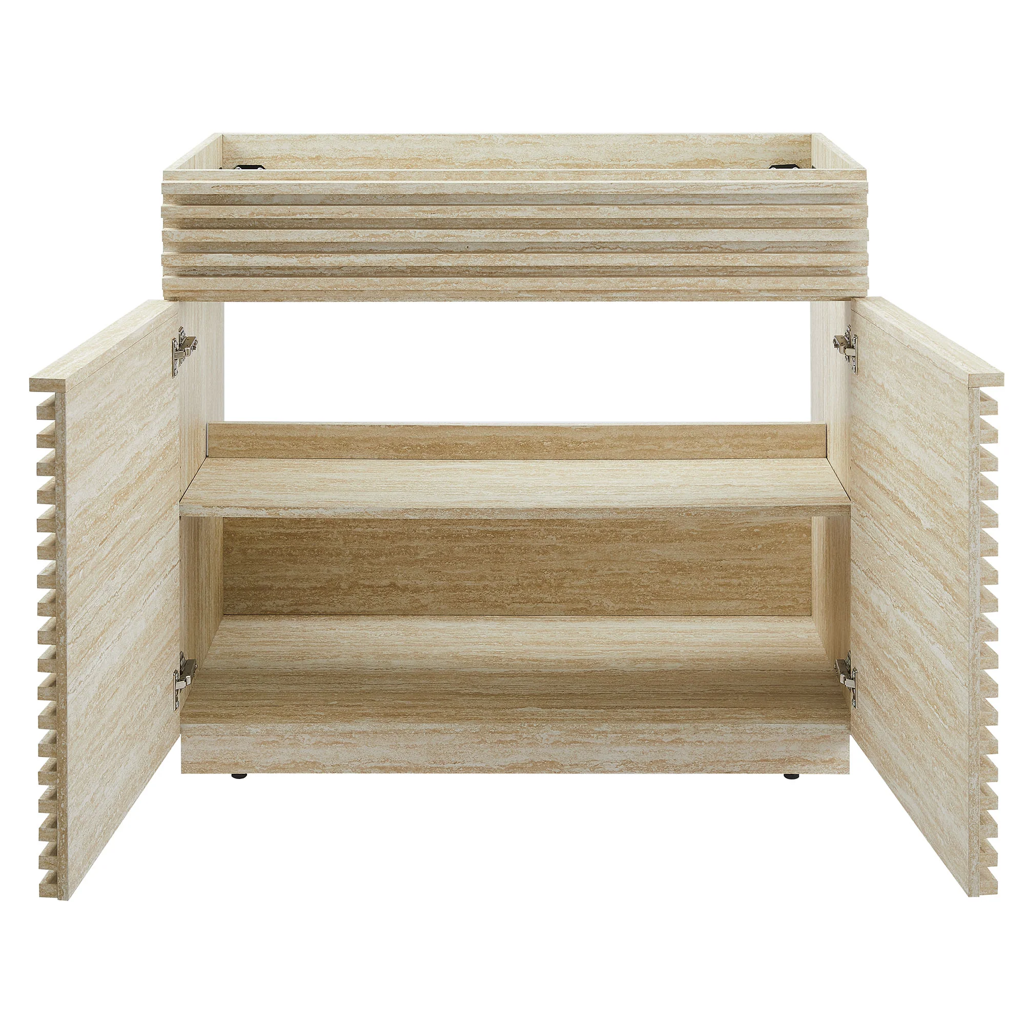 Render 36" Faux Travertine Bathroom Vanity Cabinet by Modway - Image 7