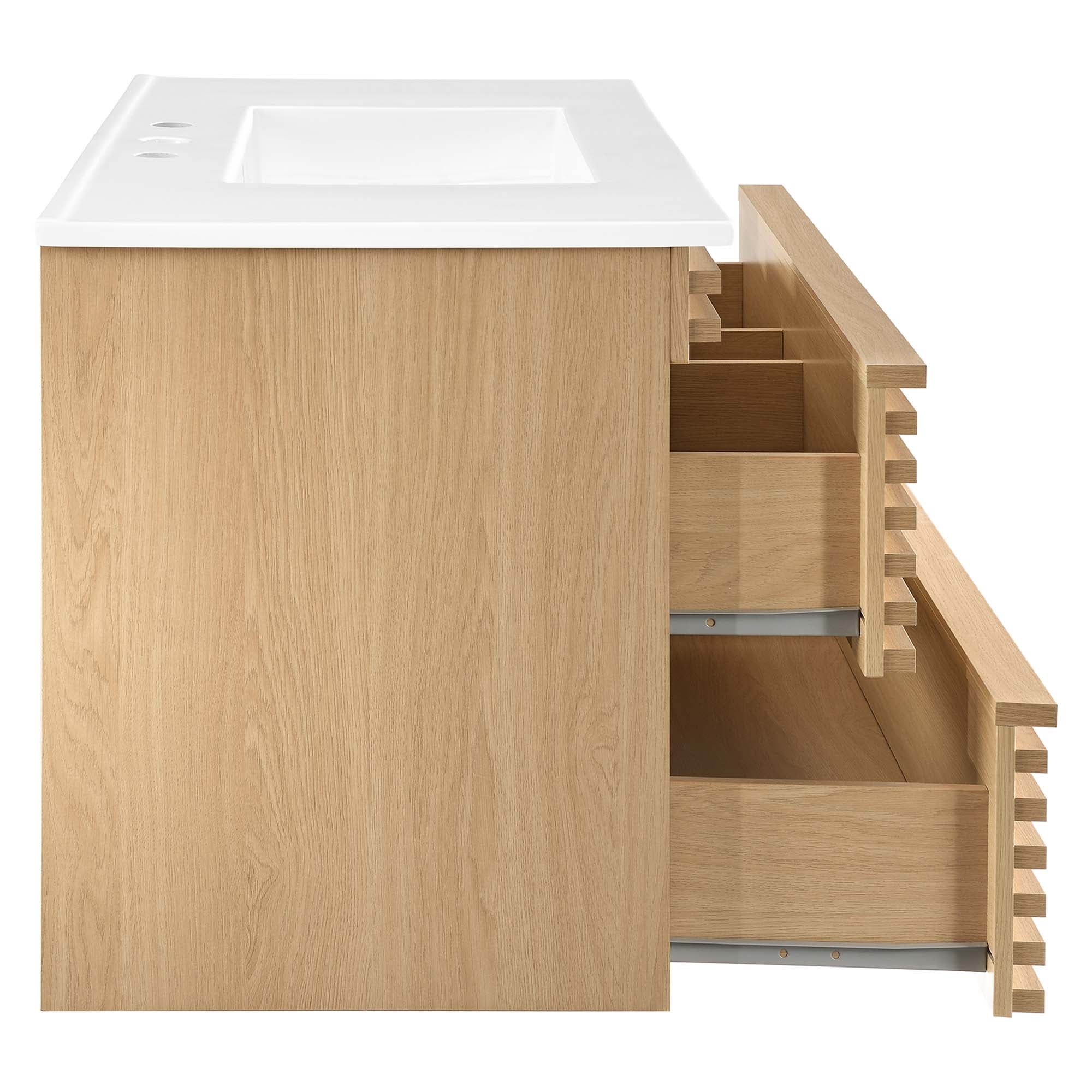 Render 36" Wall-Mount Bathroom Vanity by Modway - Image 12